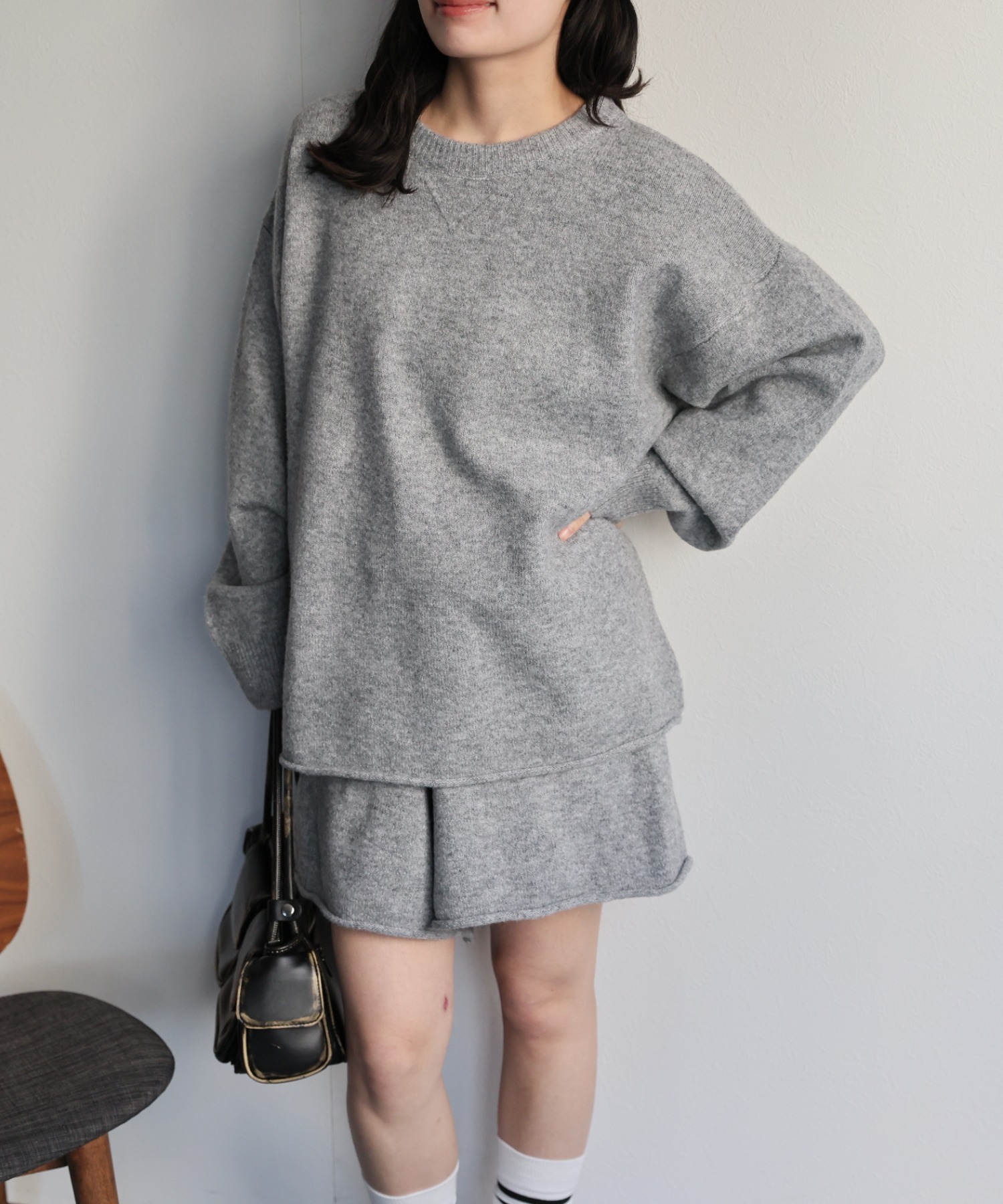 model：156cm 着用サイズ：FREE