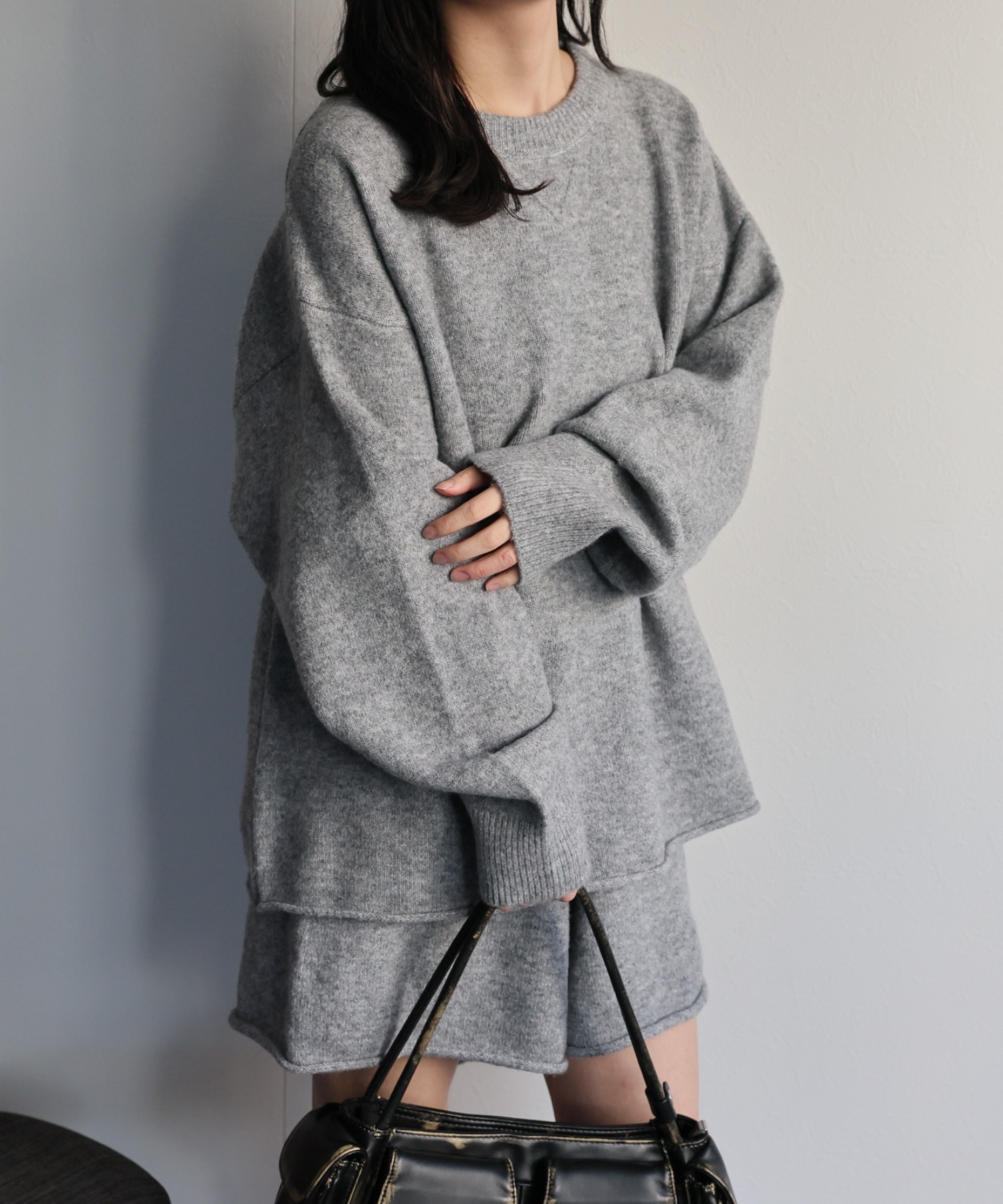 model：156cm 着用サイズ：FREE