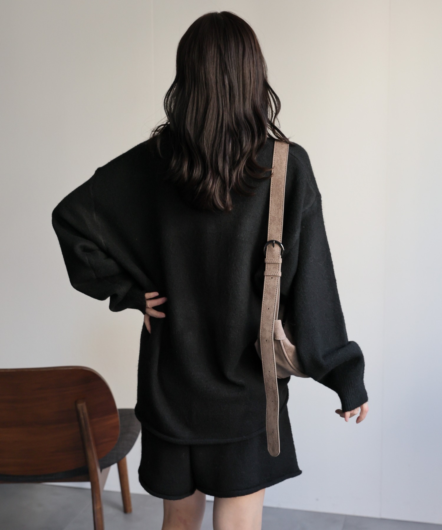 model：156cm 着用サイズ：FREE