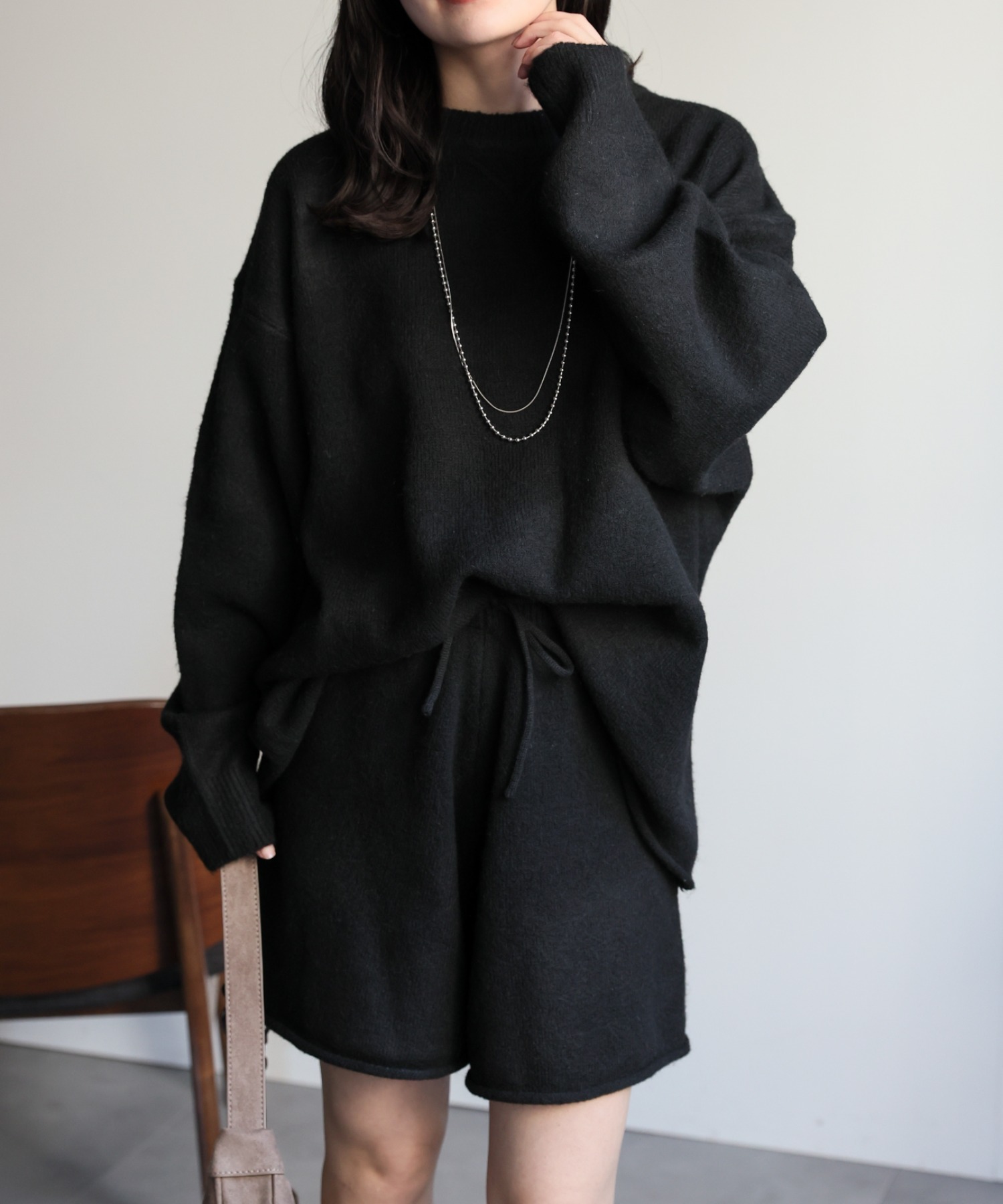 model：156cm 着用サイズ：FREE