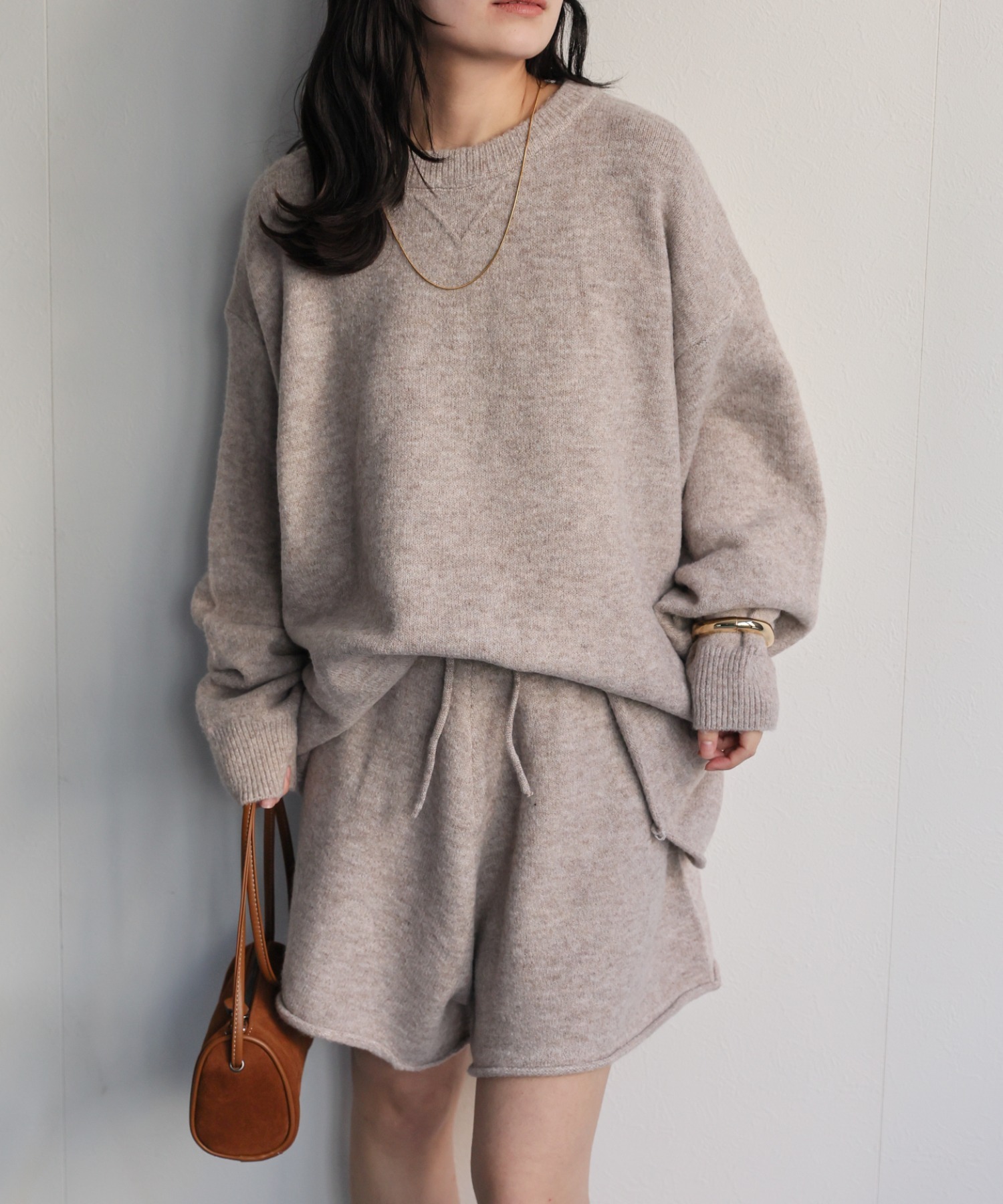 model：156cm 着用サイズ：FREE