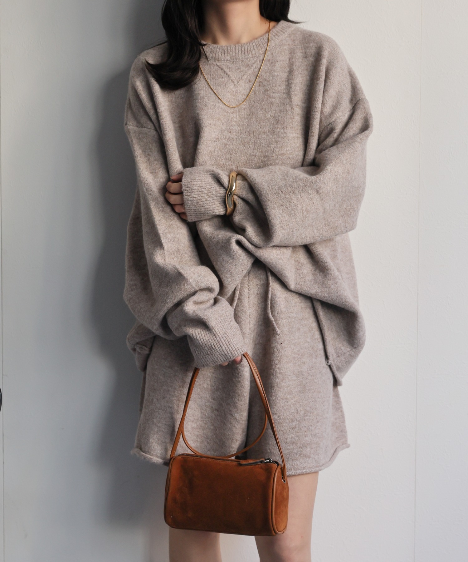 model：156cm 着用サイズ：FREE