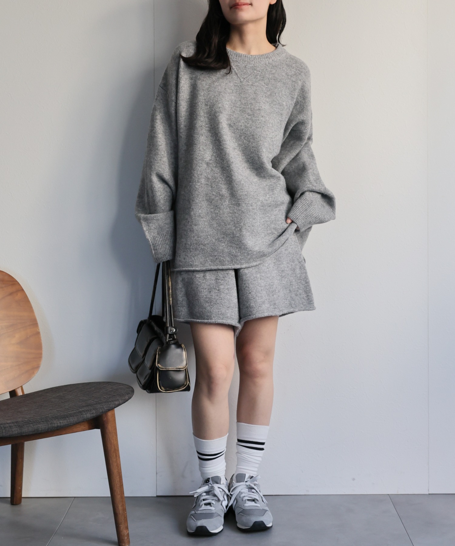 model：156cm 着用サイズ：FREE