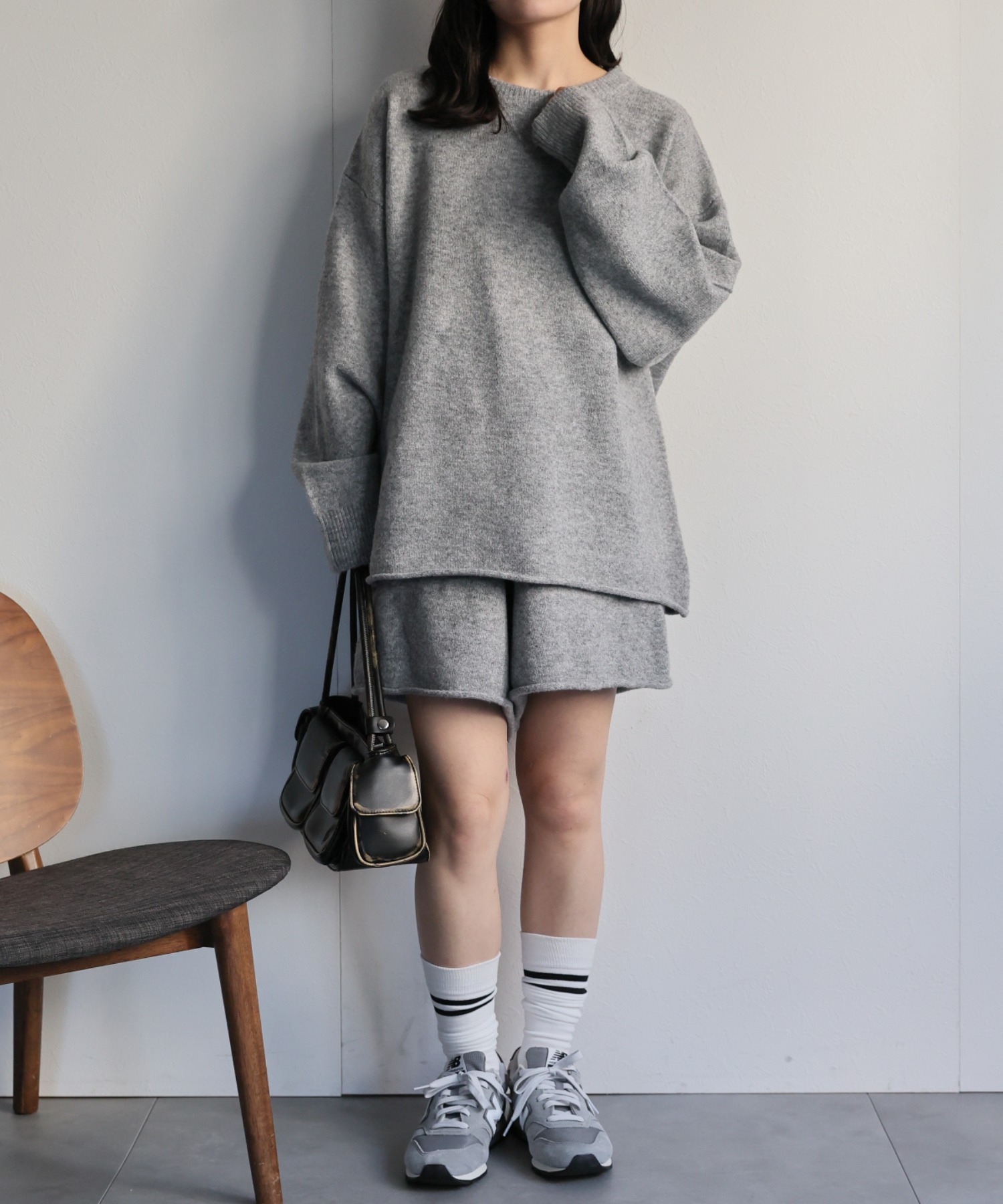 model：156cm 着用サイズ：FREE