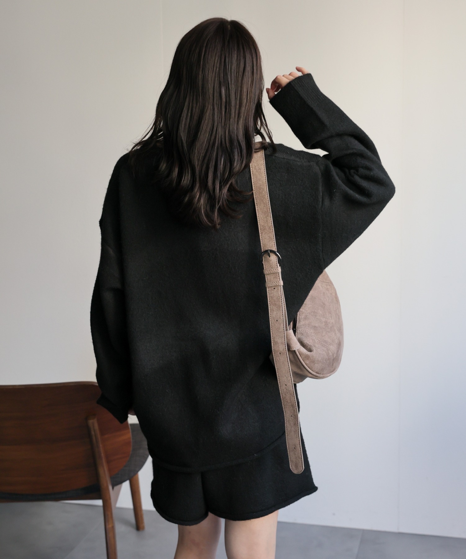 model：156cm 着用サイズ：FREE