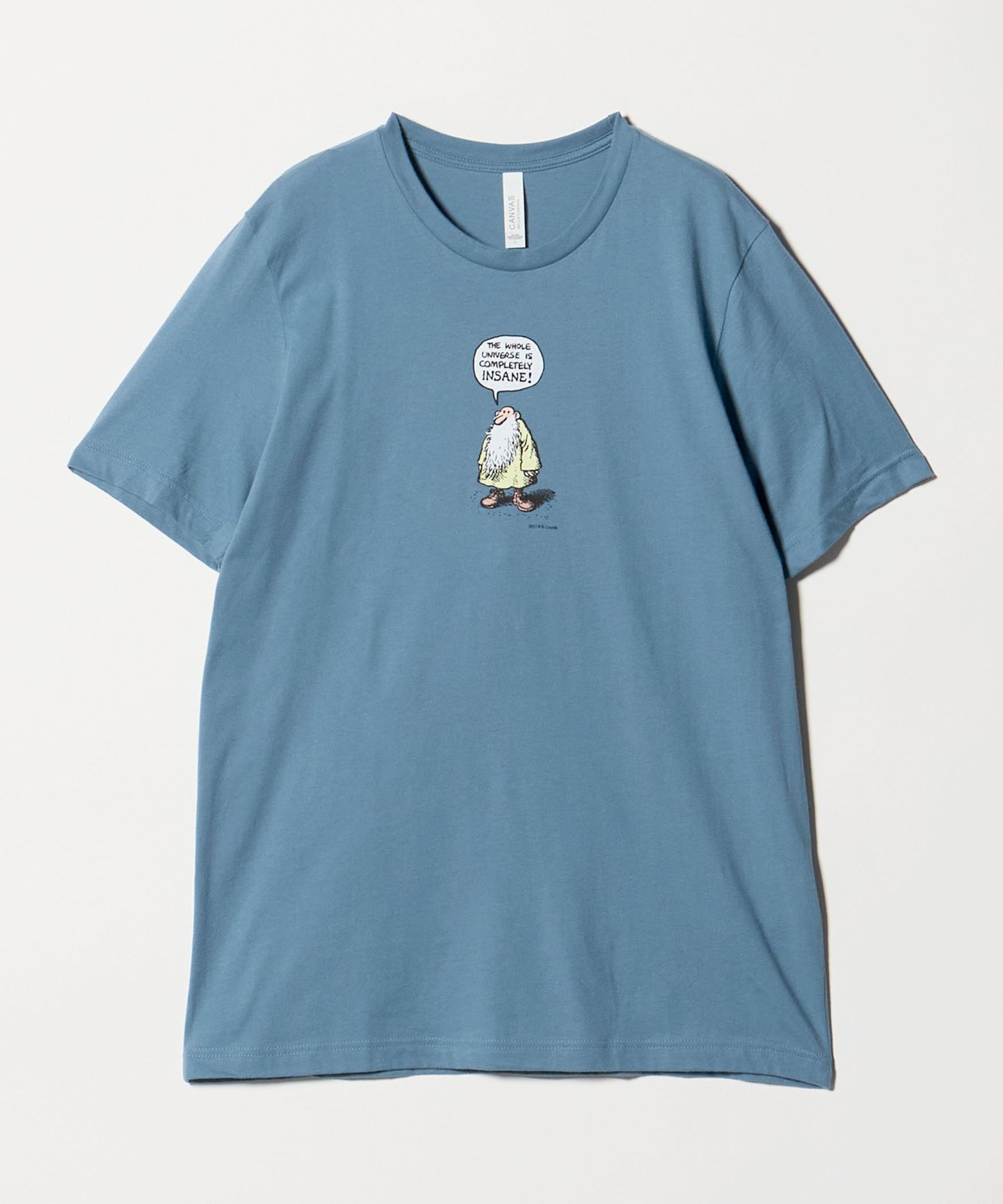 ROBERT CRUMB — Insane TEE — футболка с принтом Robert Crumb