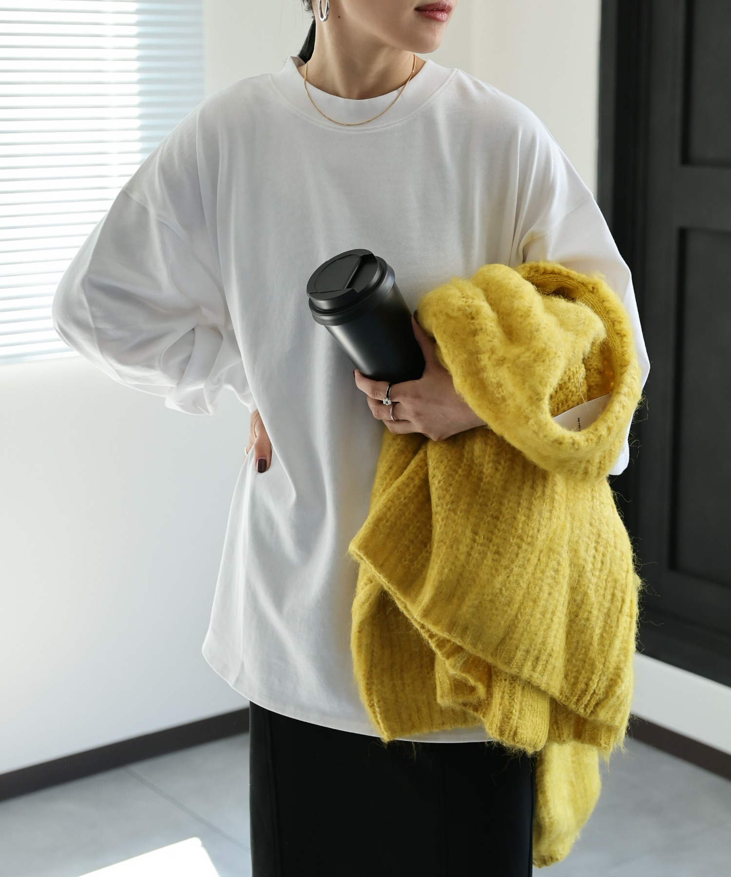 model:162㎝　着用サイズ:FREE