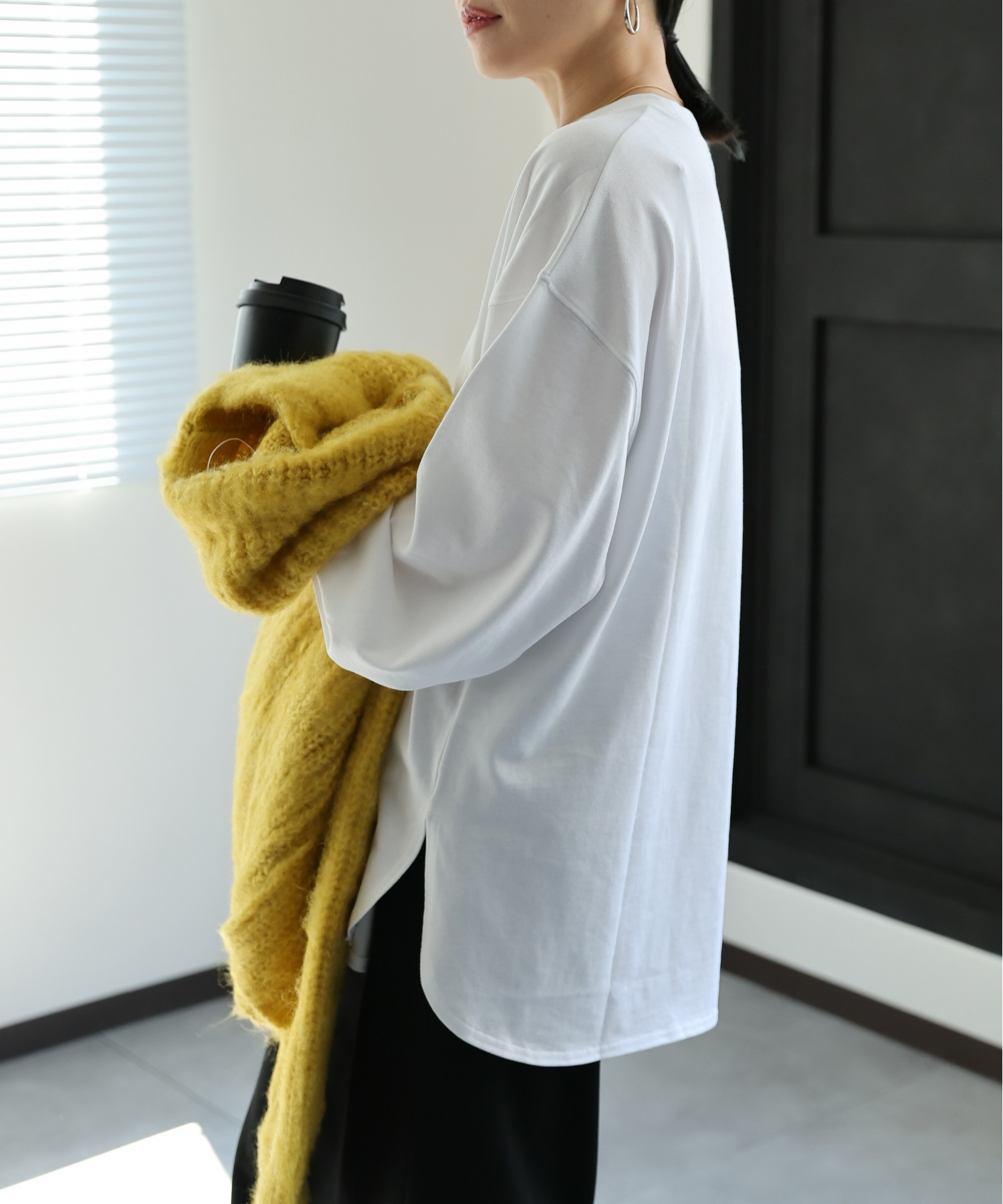 model:162㎝　着用サイズ:FREE