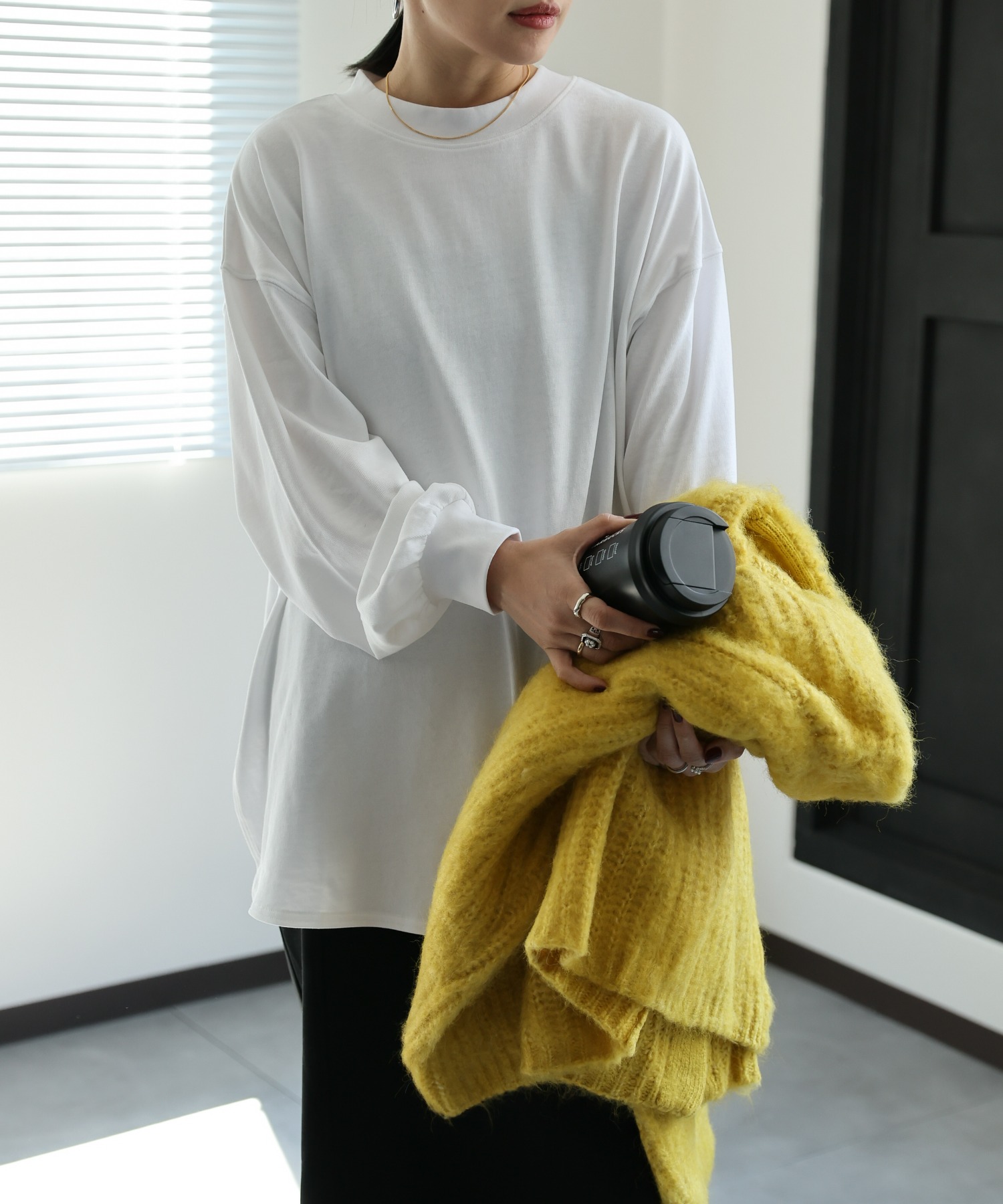 model:162㎝　着用サイズ:FREE