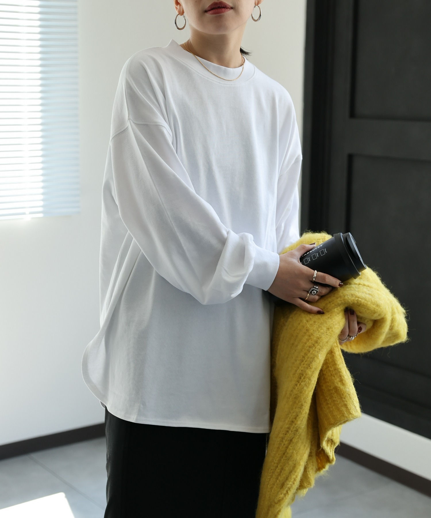 model:162㎝　着用サイズ:FREE