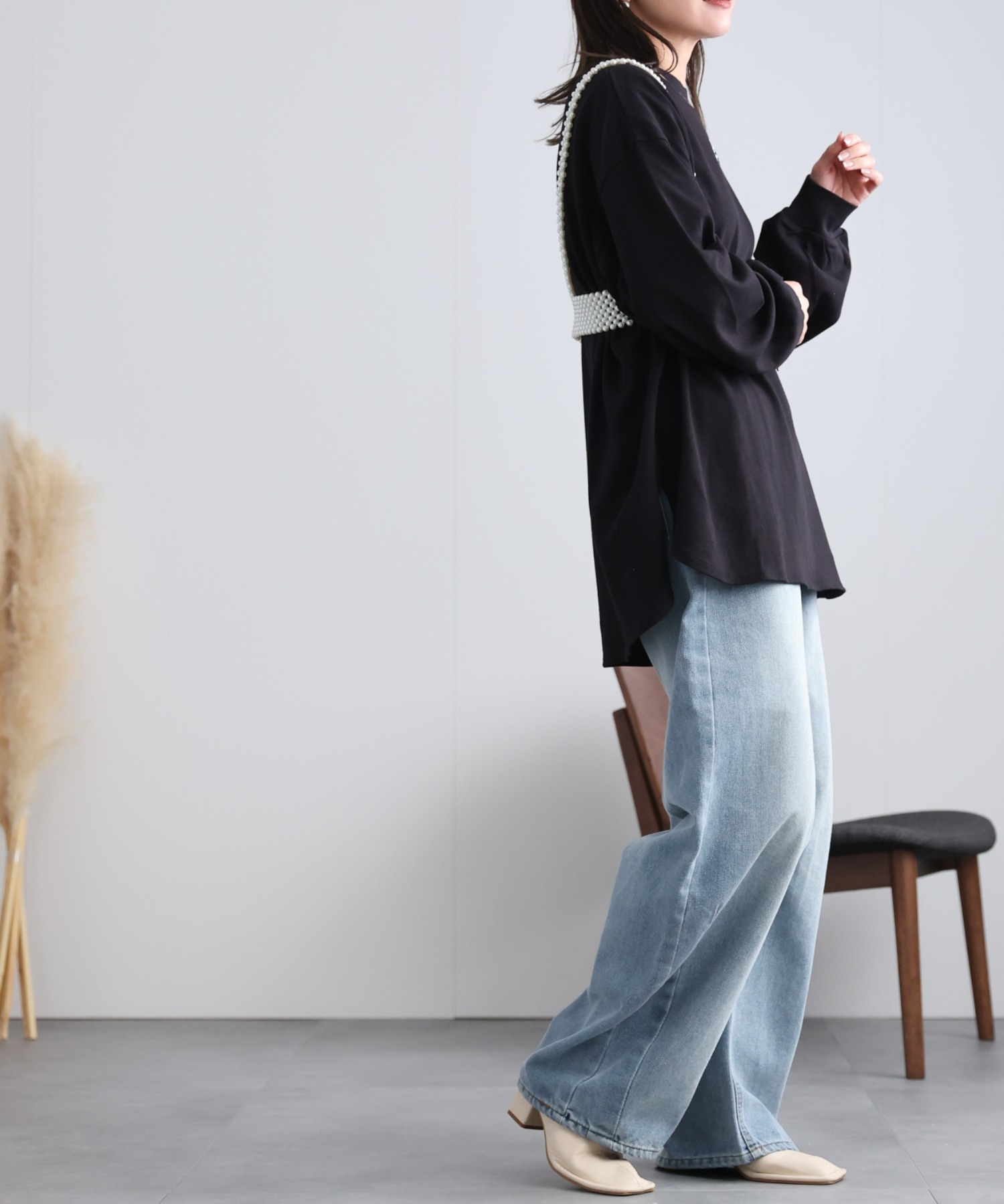 model:162㎝　着用サイズ:FREE