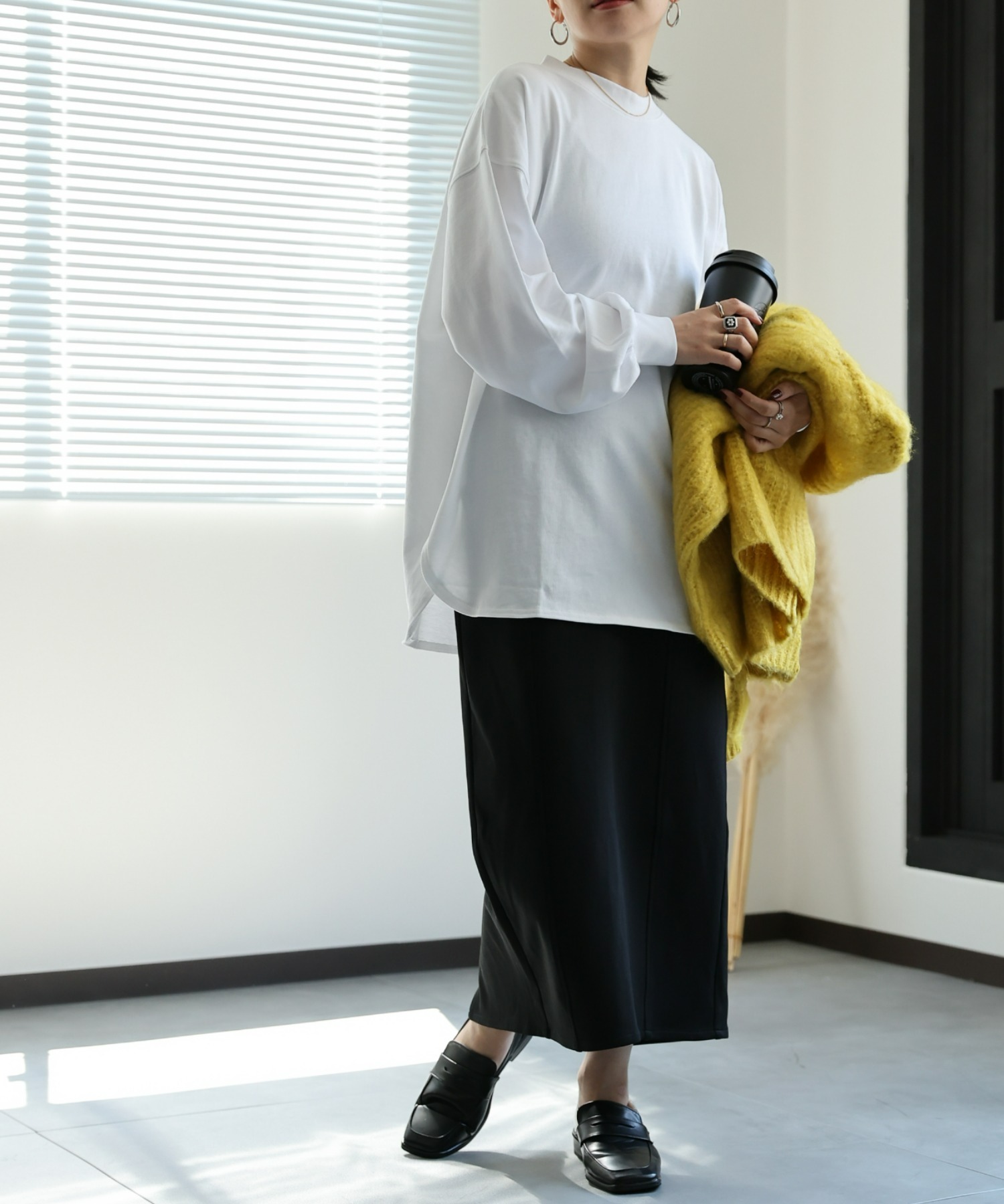 model:162㎝　着用サイズ:FREE