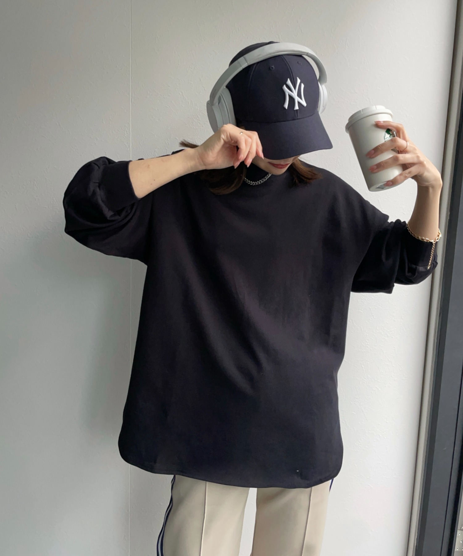 model:162㎝　着用サイズ:FREE