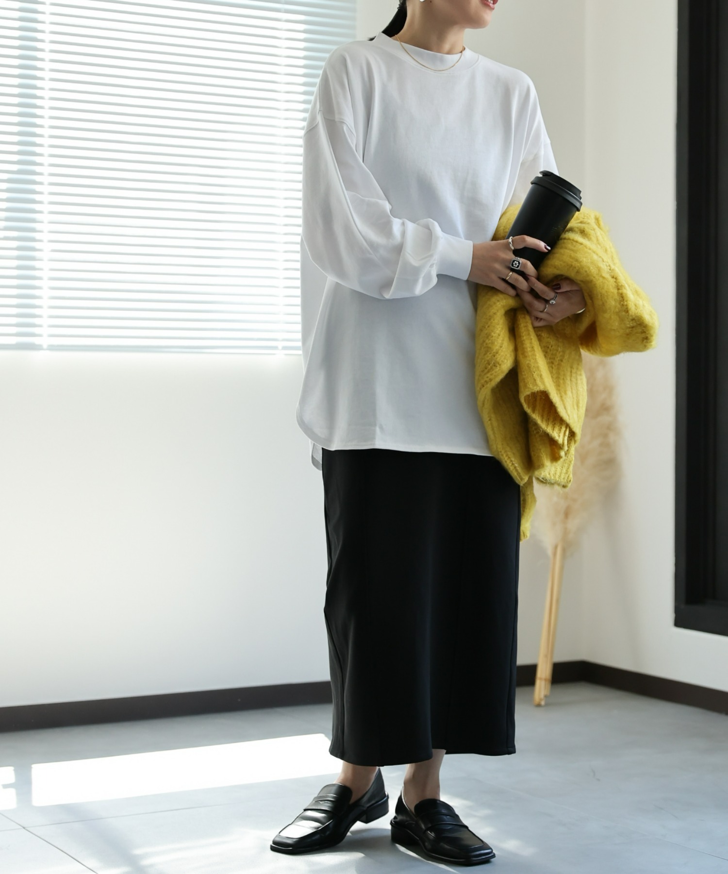 model:162㎝　着用サイズ:FREE