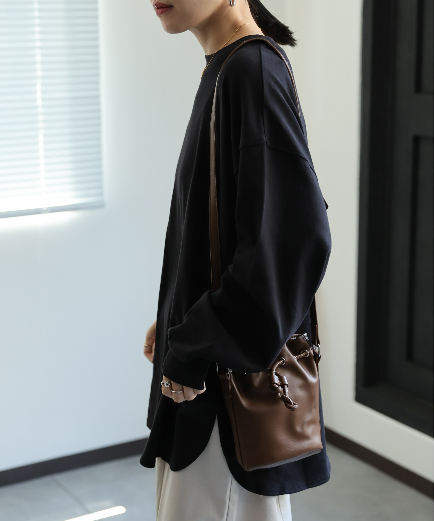 model:162㎝　着用サイズ:FREE