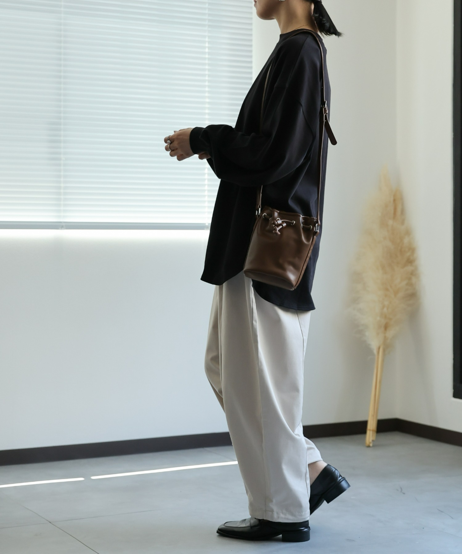 model:162㎝　着用サイズ:FREE