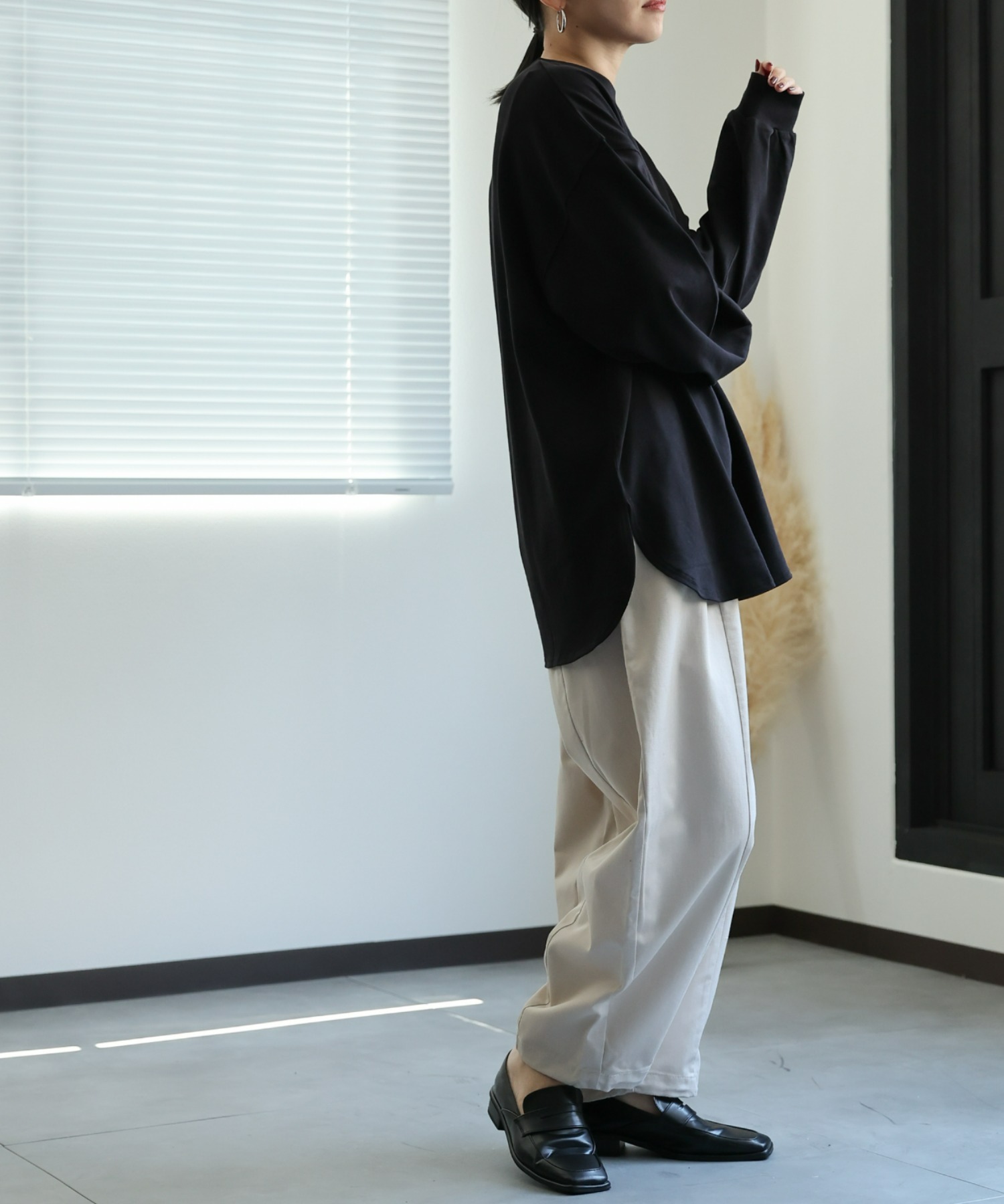 model:162㎝　着用サイズ:FREE
