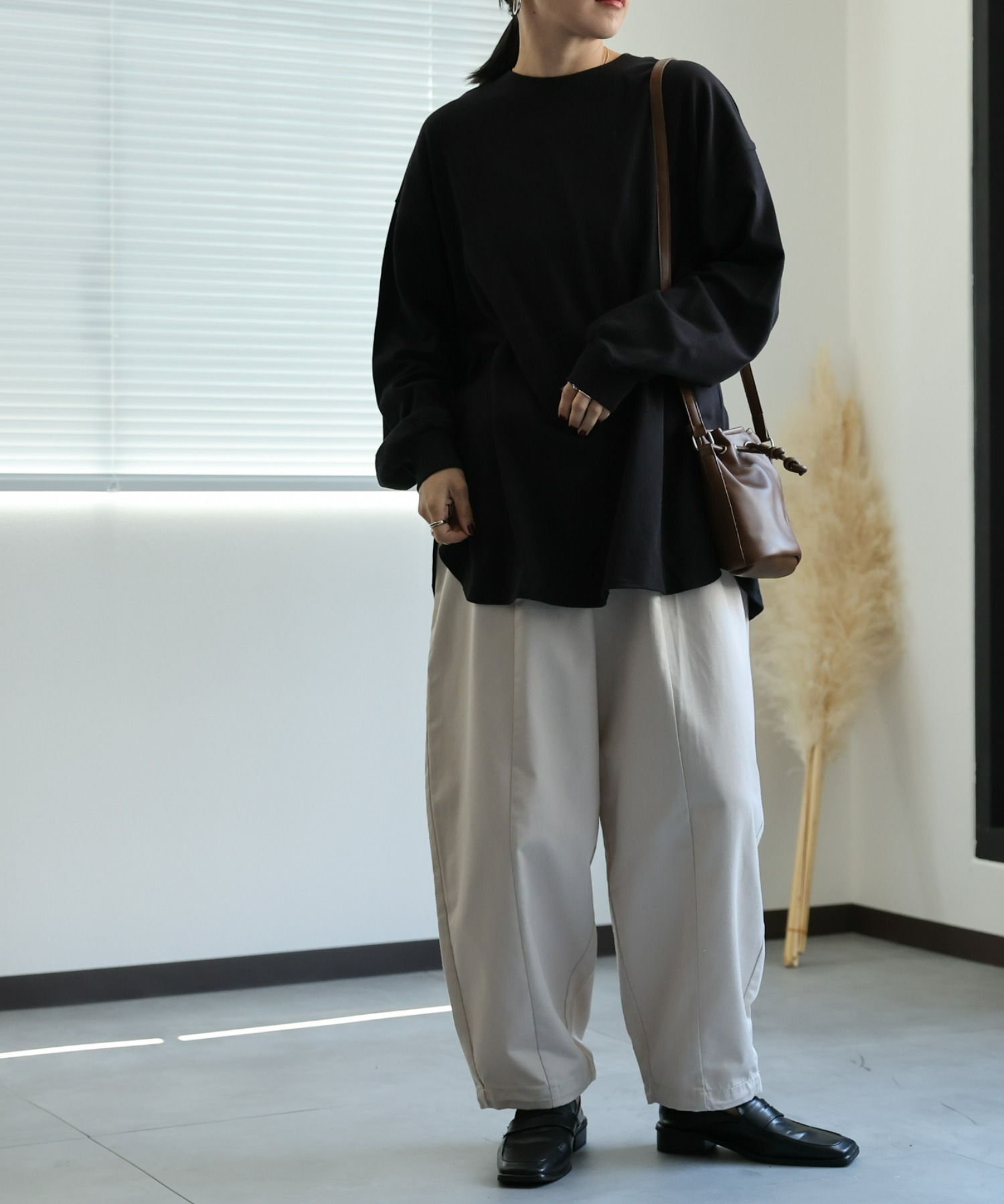 model:162㎝　着用サイズ:FREE