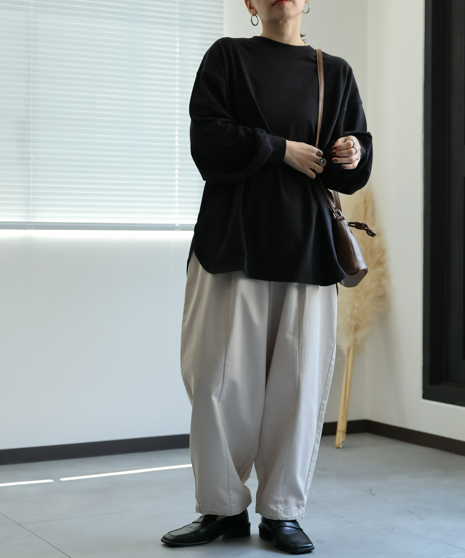 model:162㎝　着用サイズ:FREE