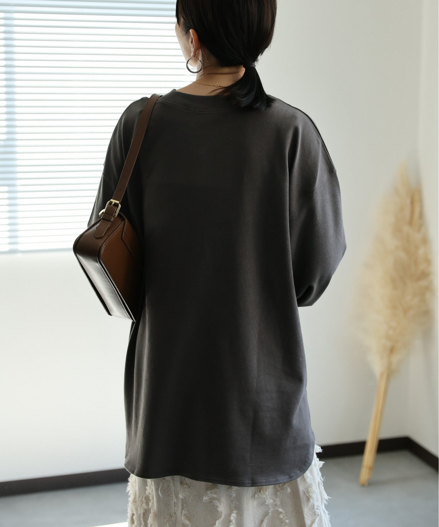 model:162㎝　着用サイズ:FREE