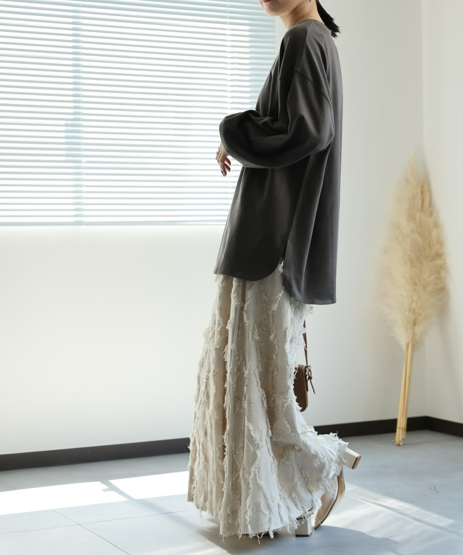 model:162㎝　着用サイズ:FREE