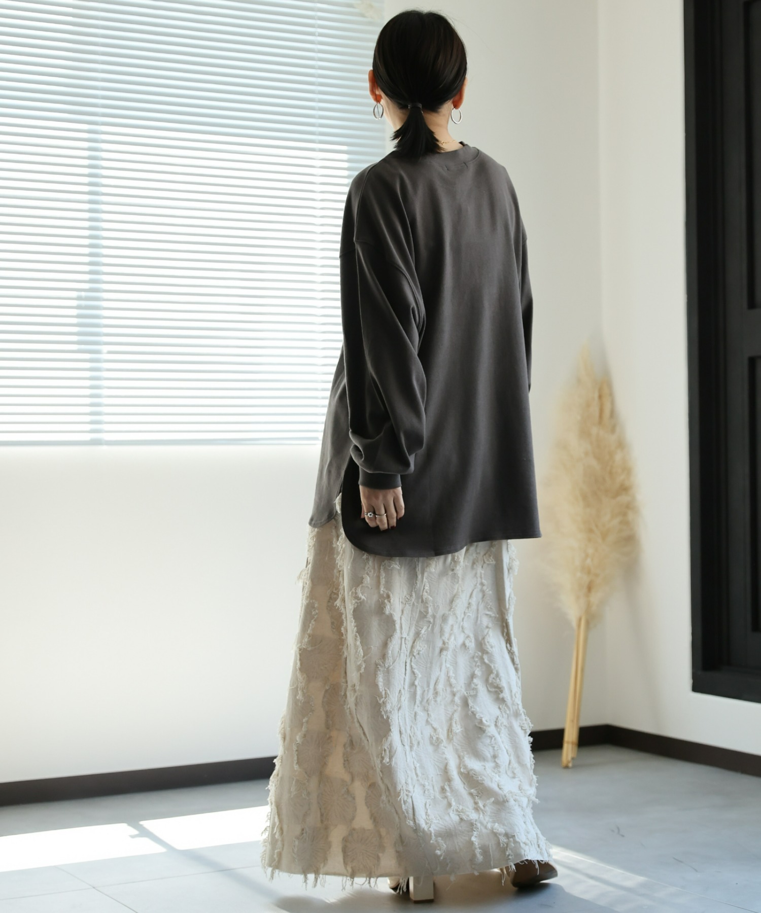 model:162㎝　着用サイズ:FREE