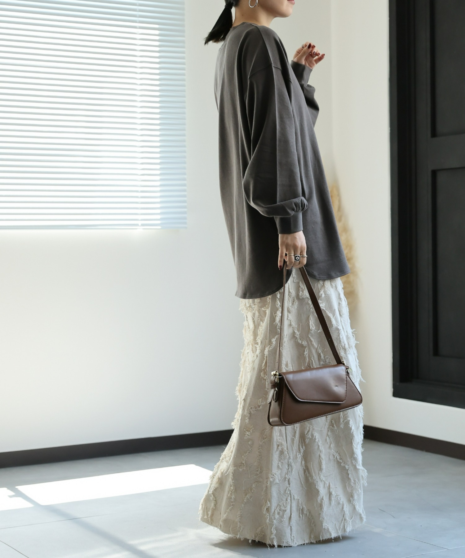 model:162㎝　着用サイズ:FREE