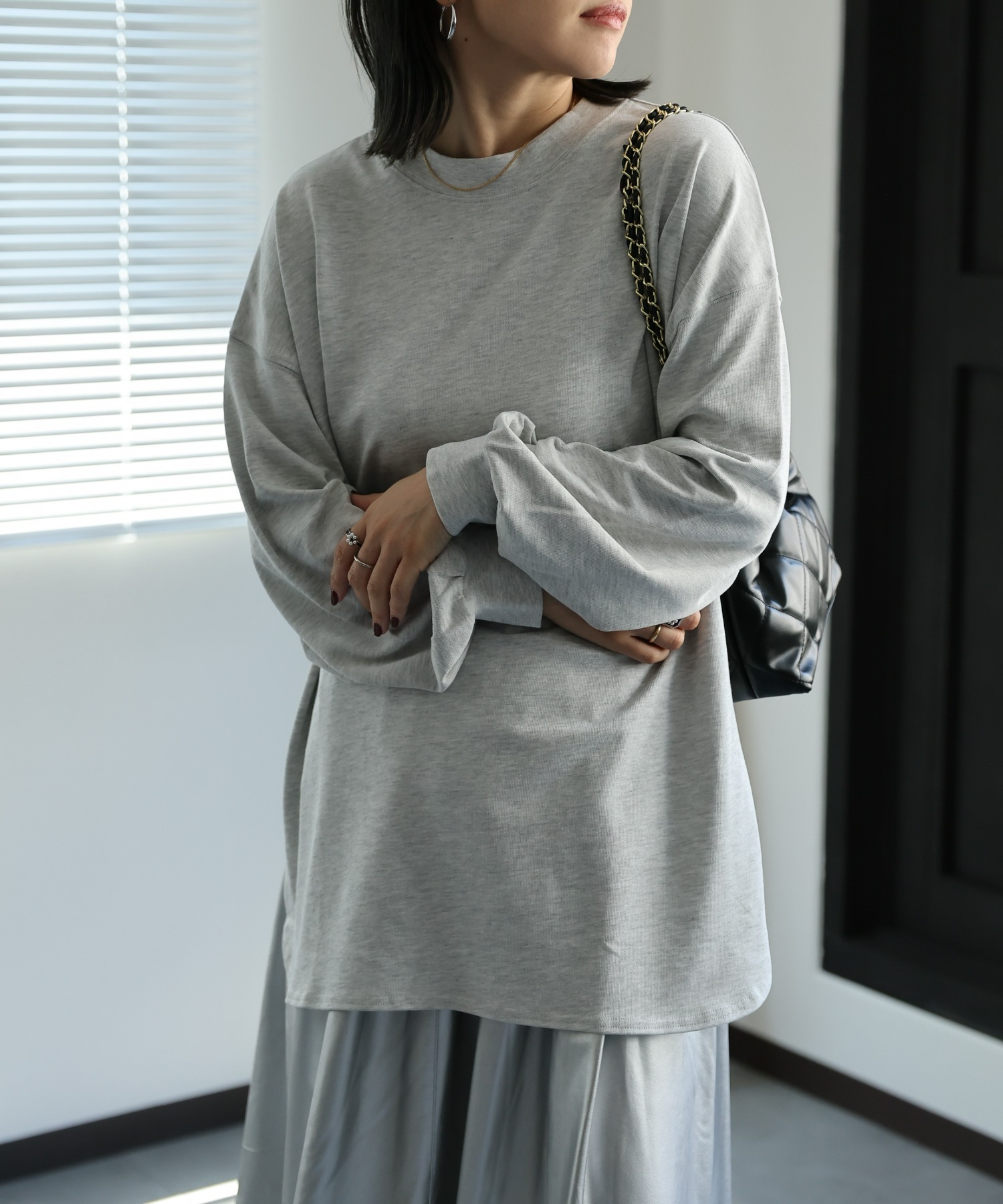model:162㎝　着用サイズ:FREE