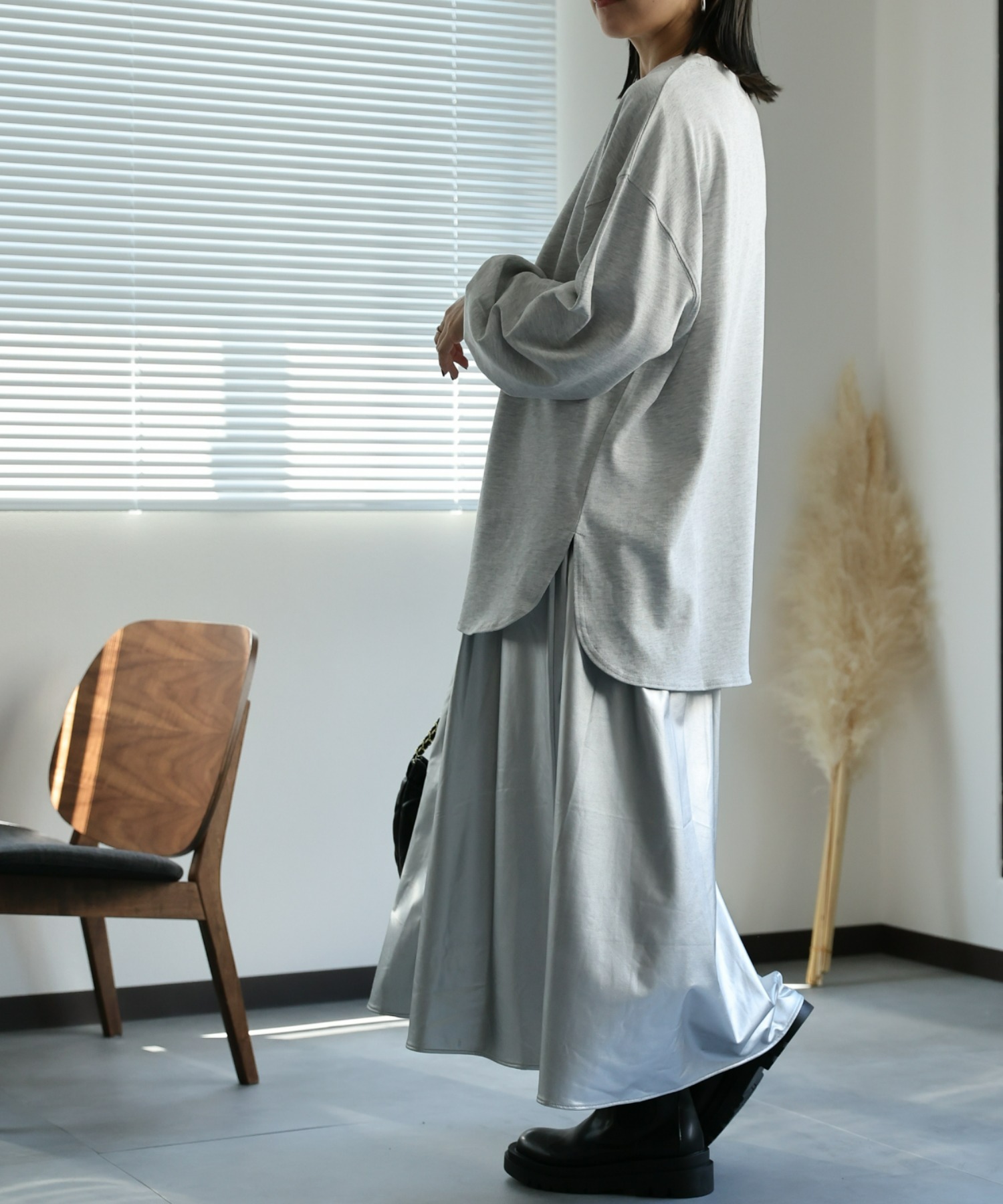 model:162㎝　着用サイズ:FREE