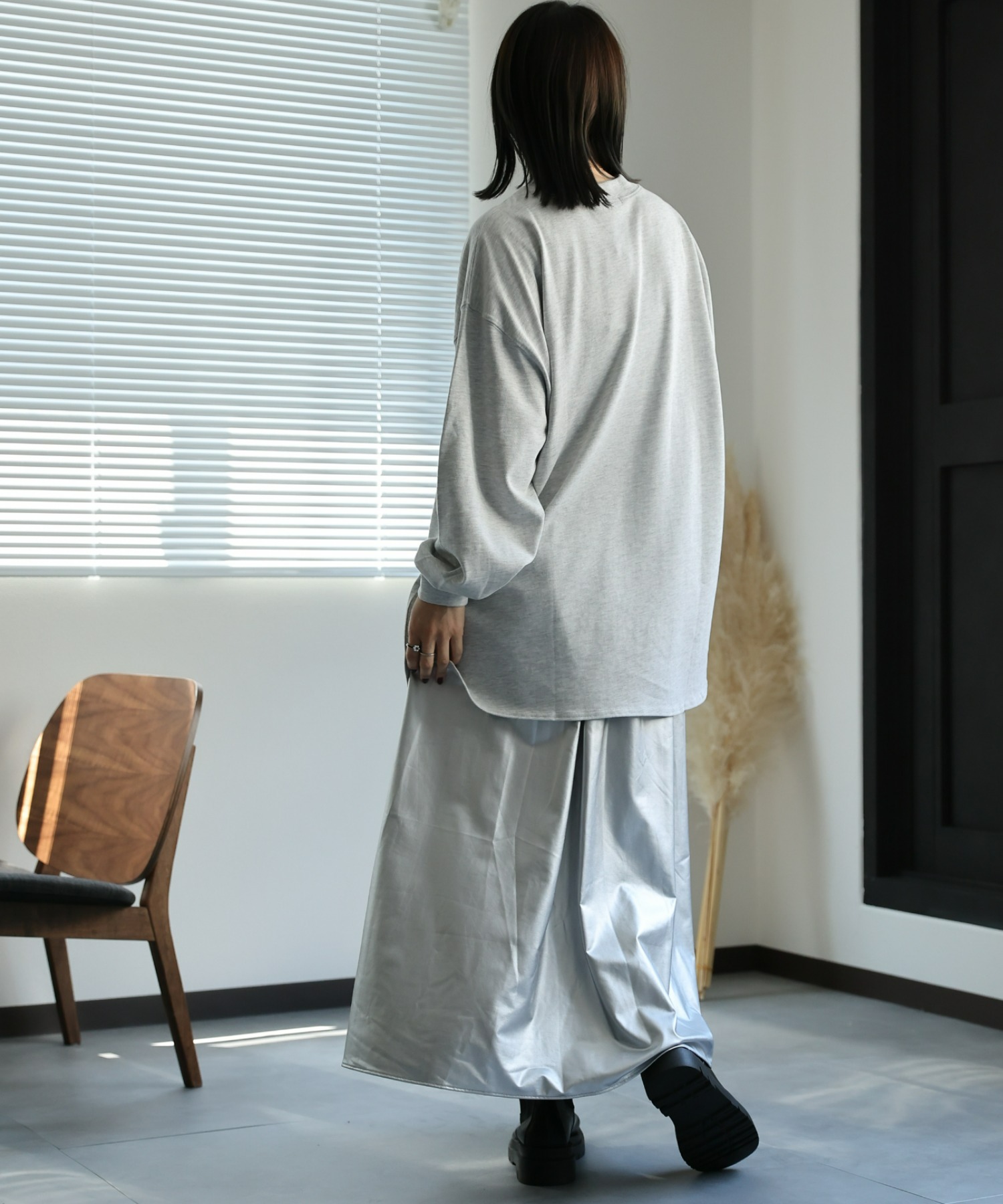 model:162㎝　着用サイズ:FREE