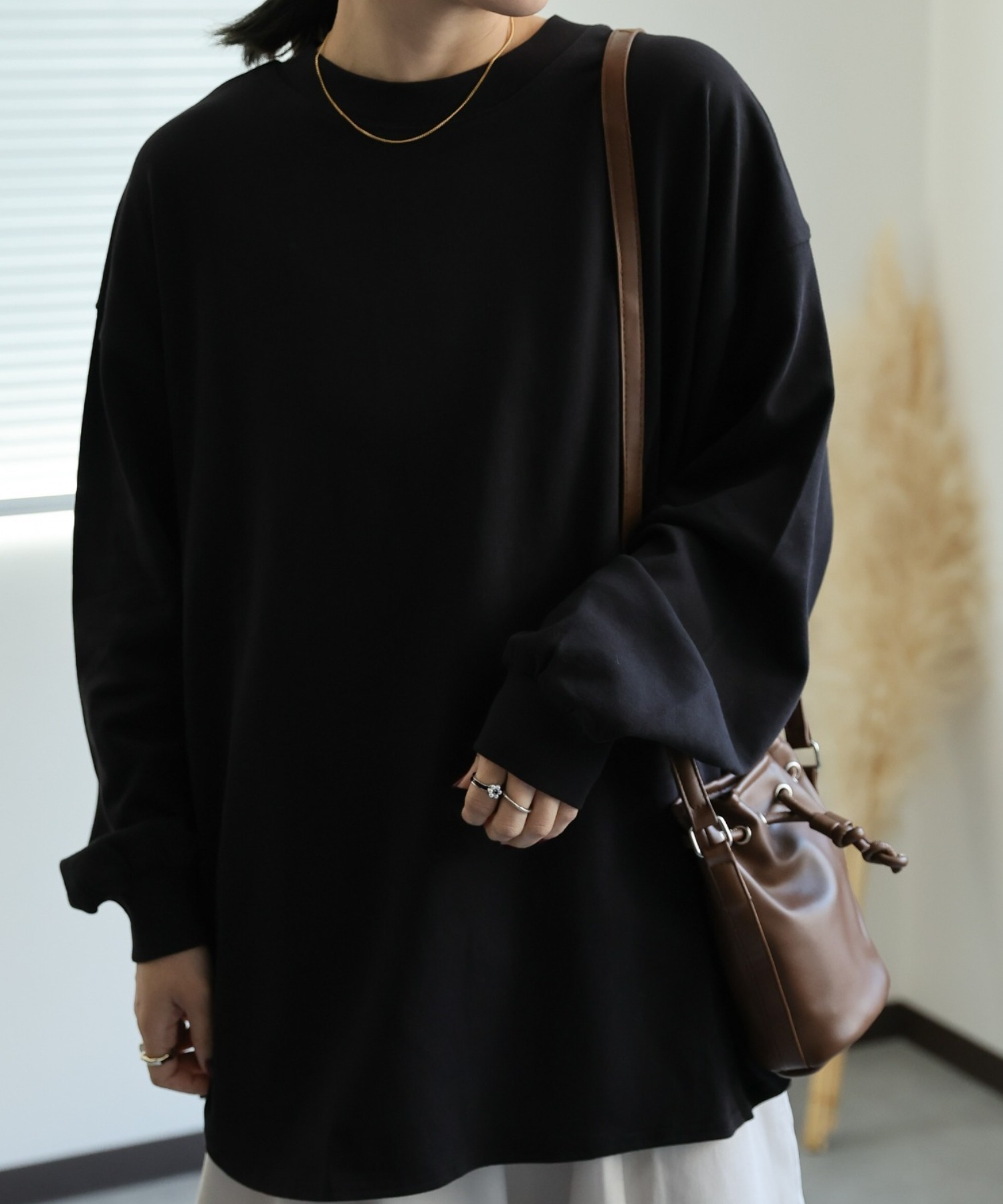 model:162㎝　着用サイズ:FREE