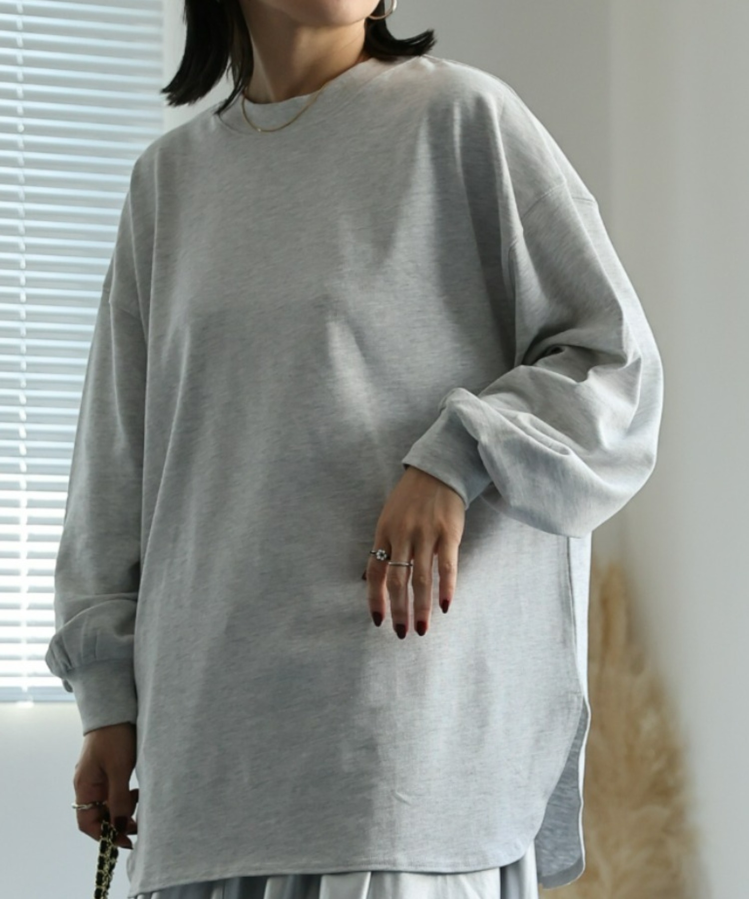 model:162㎝　着用サイズ:FREE