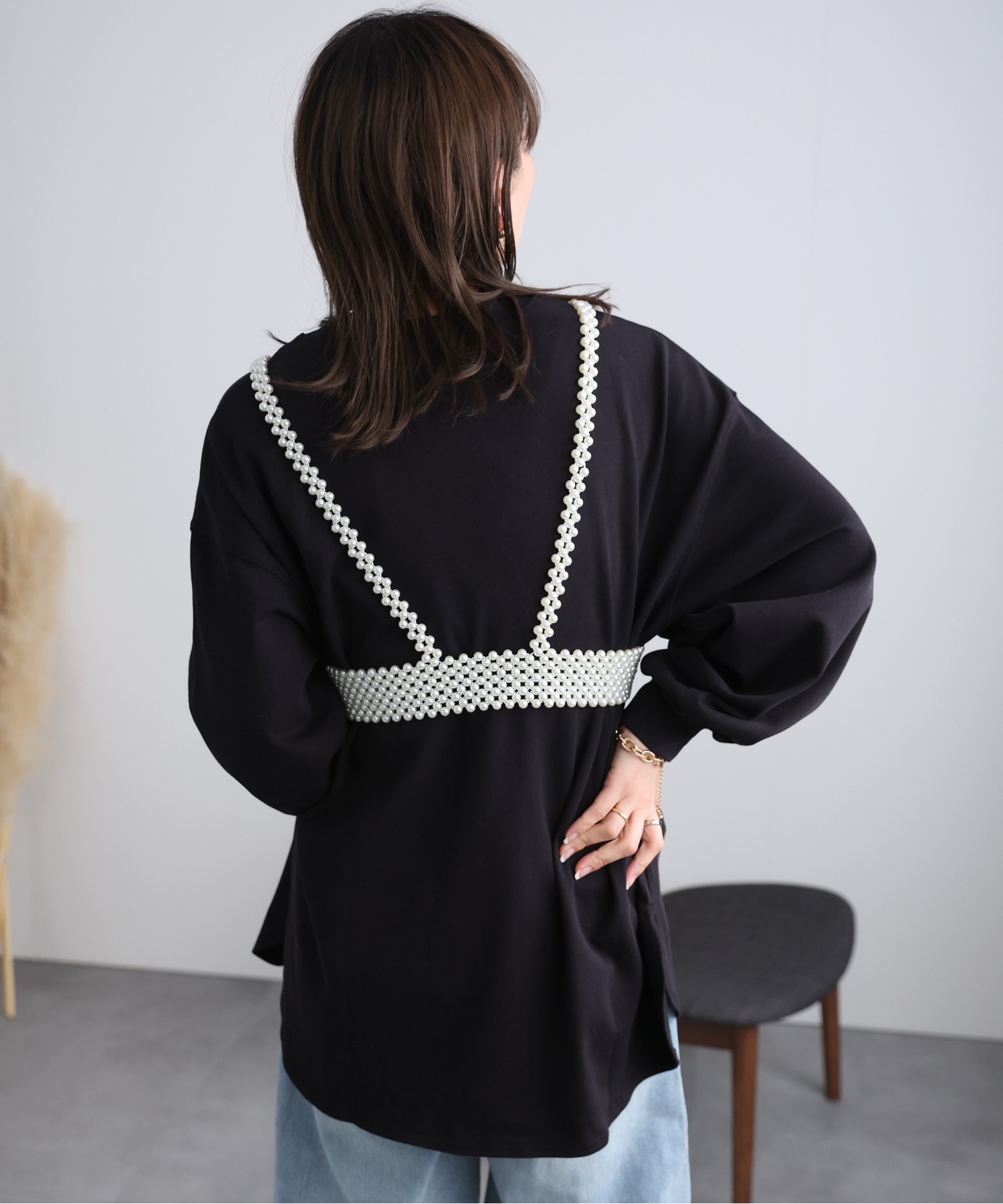 model:162㎝　着用サイズ:FREE