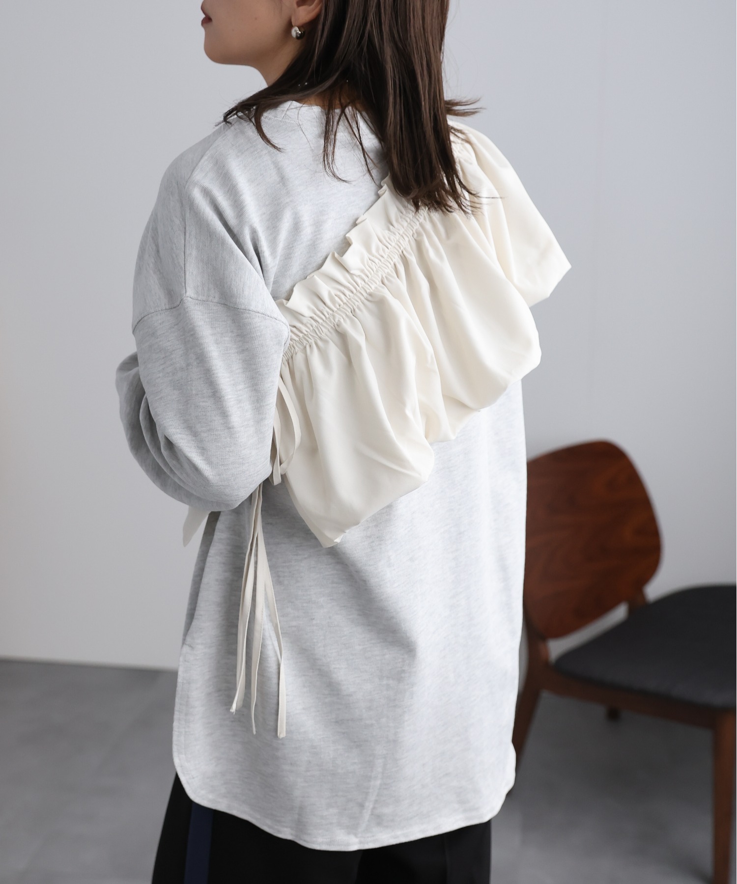 model:162㎝　着用サイズ:FREE