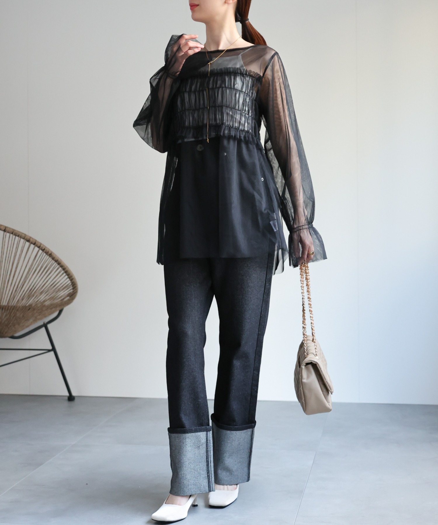 model：162cm