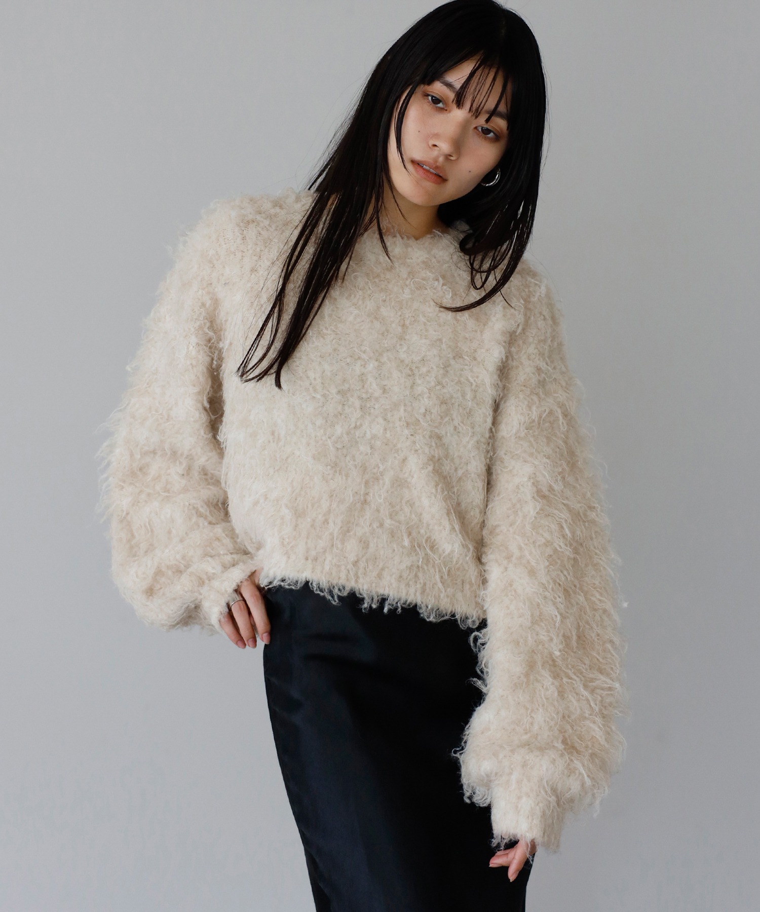 model：H167 着用サイズ：FREE