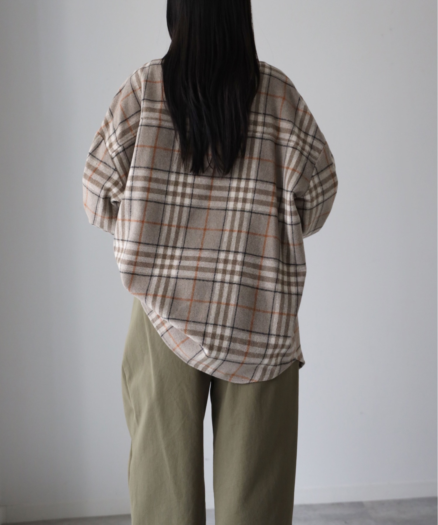 model：164cm. 着用サイズ：FREE