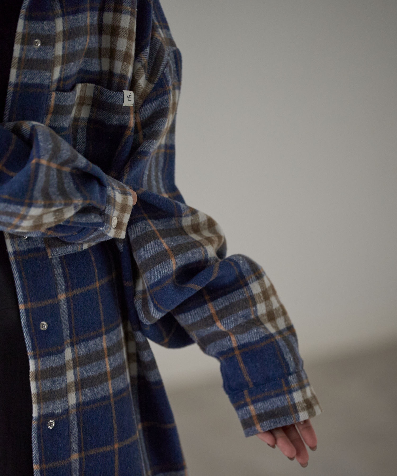 model：163cm. 着用サイズ：FREE