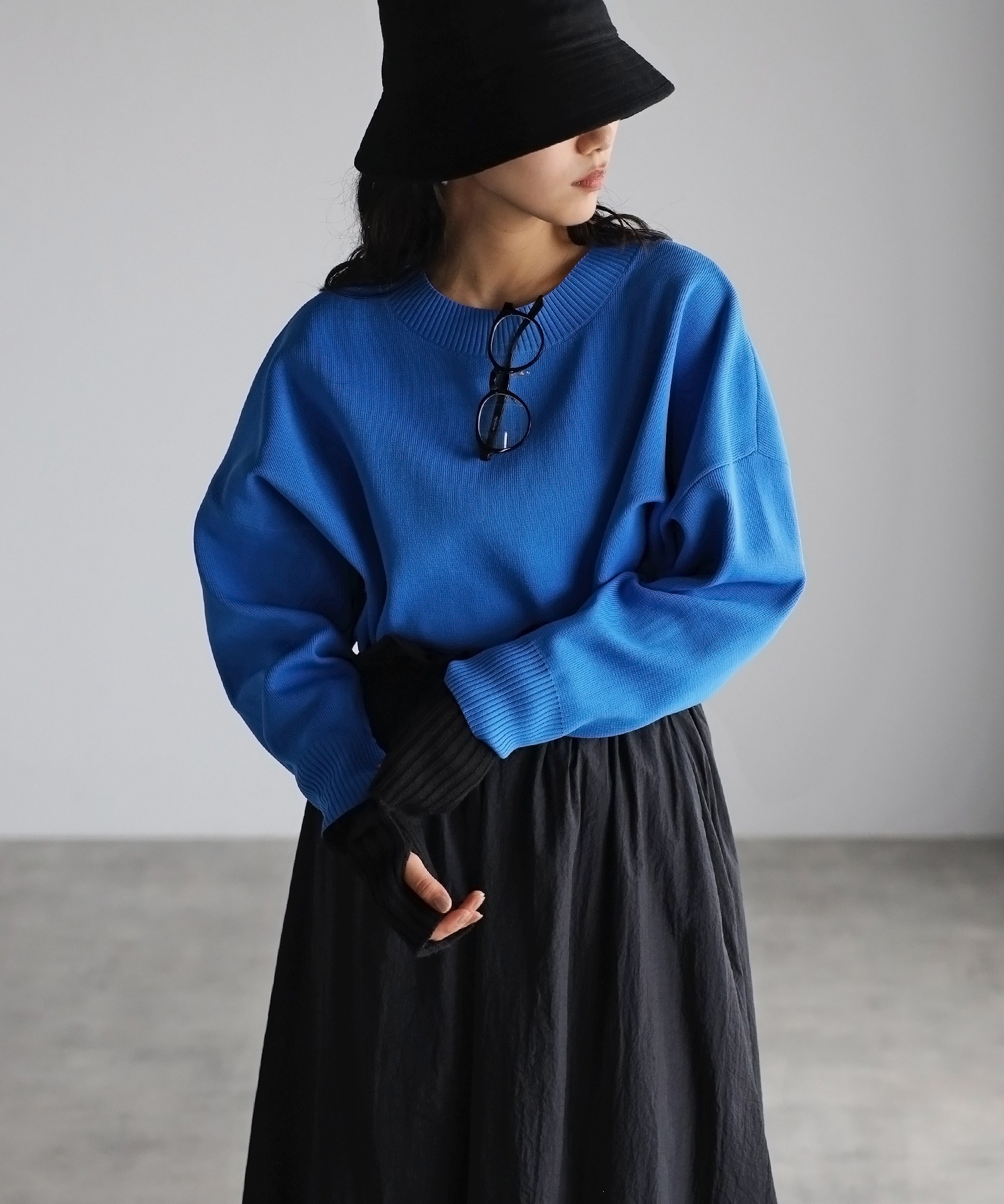model：H162 着用サイズ：FREE