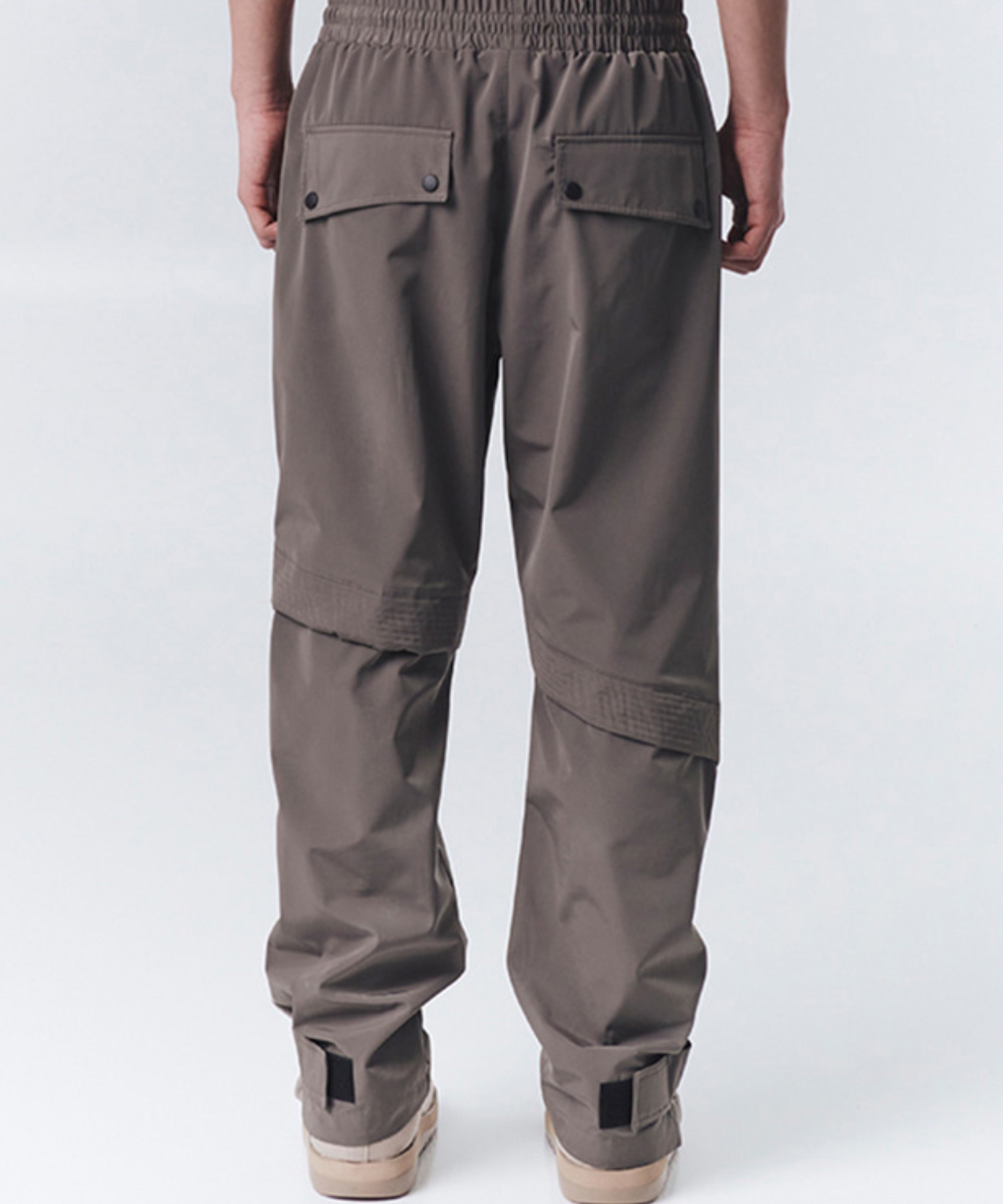 OY/オーワイ』OBLIQUE LINE TRACK PANTS/ライントラックパンツ OY│A