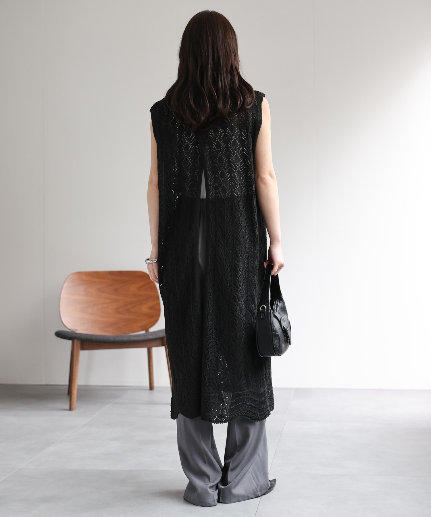 model：156cm 着用サイズ：FREE