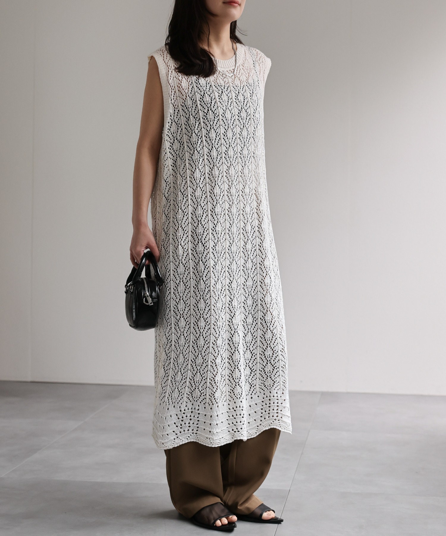 model：156cm 着用サイズ：FREE