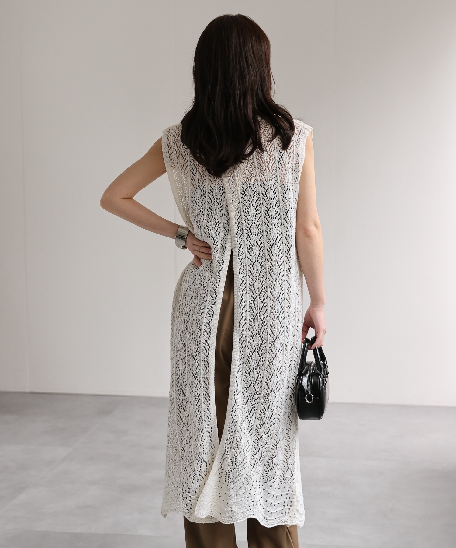 model：156cm 着用サイズ：FREE