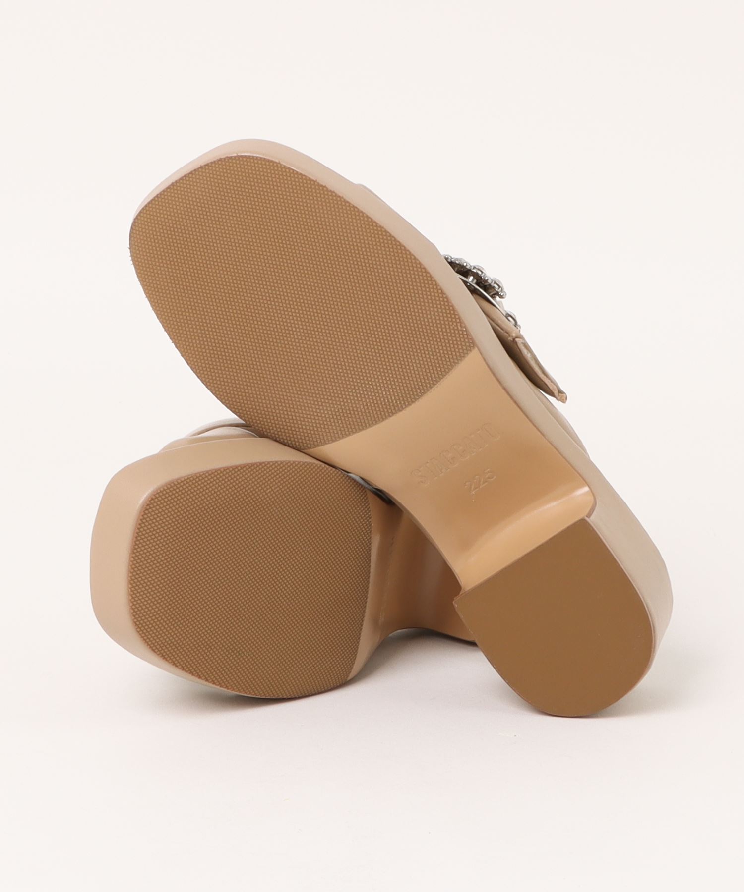 ムーンフラワリーパフィクロスサンダル