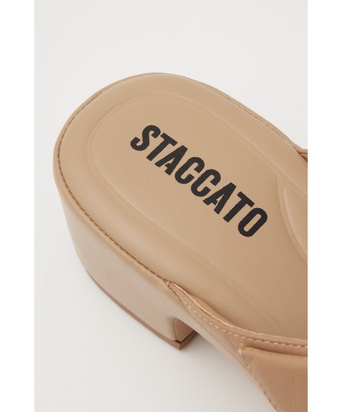 ムーンフラワリーパフィクロスサンダル