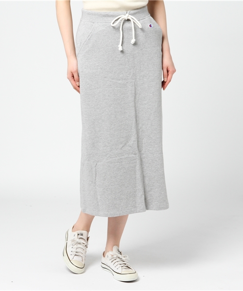 Champion チャンピオン ロングスウェットスカート 代引き不可 レディース
