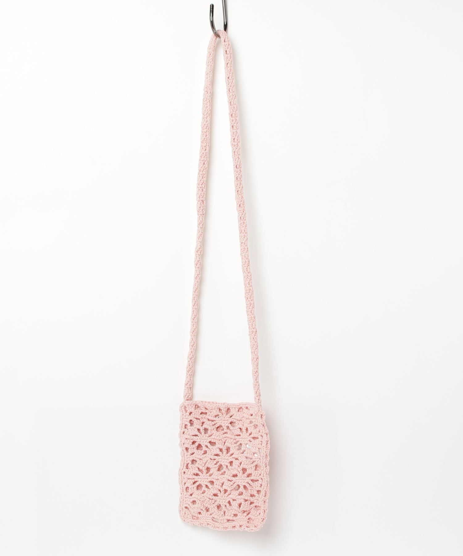 LUFON/ルフォン/＠/CROCHET HAND KNIT MINI BAG 
