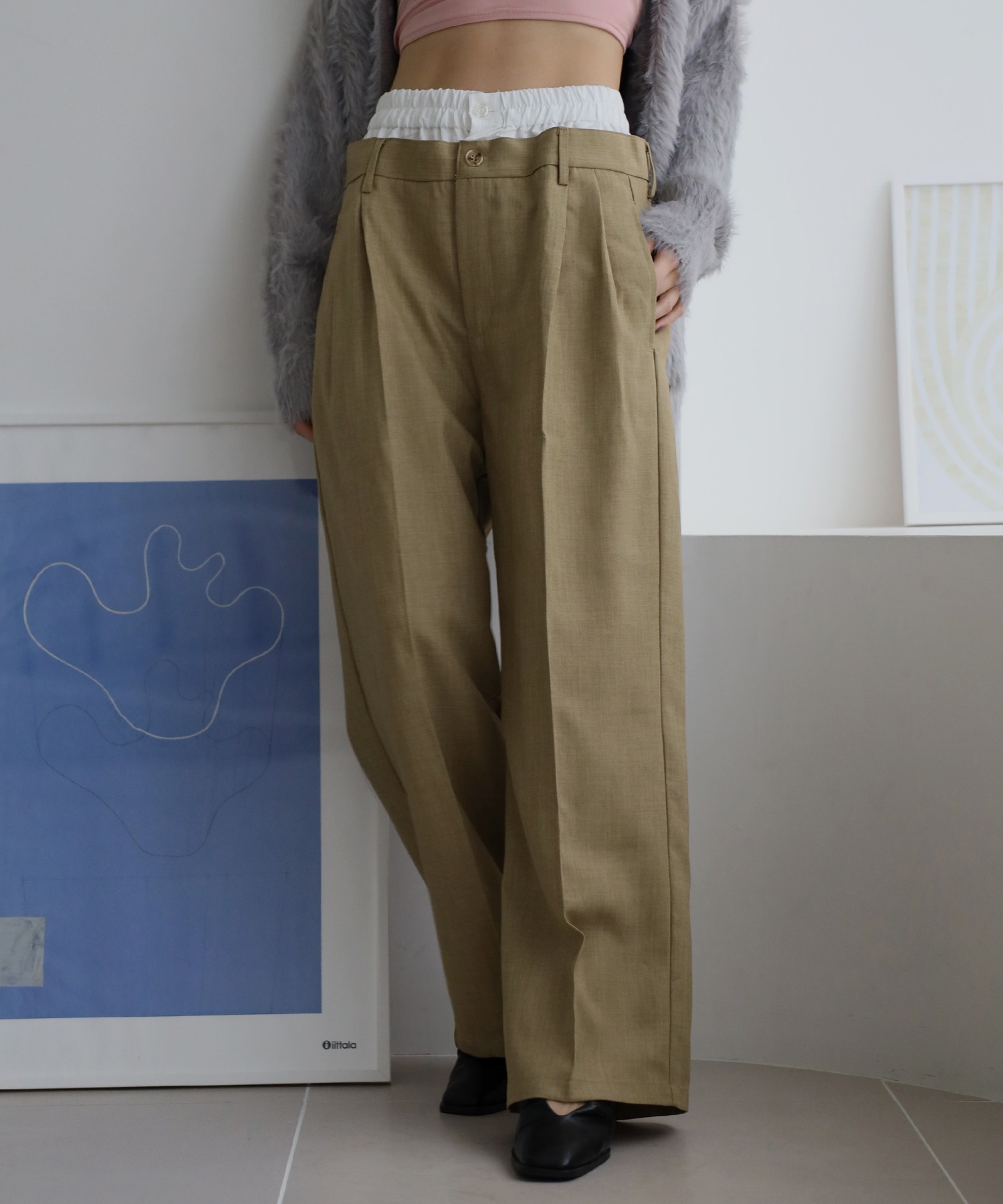 model：H164 着用サイズ：M