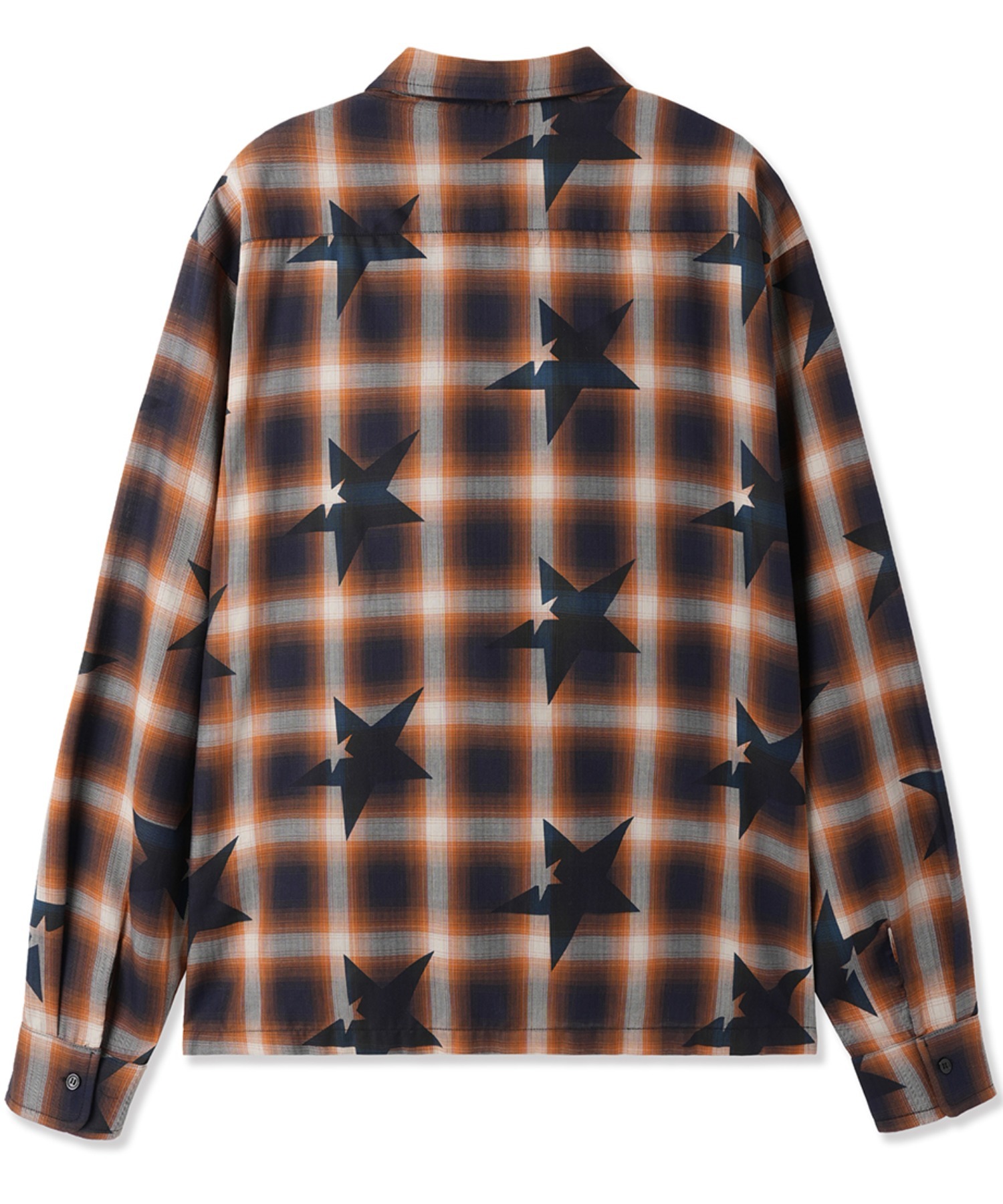 OY/オーワイ』STAR OMBRE CHECK CROPPED SHIRT /チェックシャツ OY│A