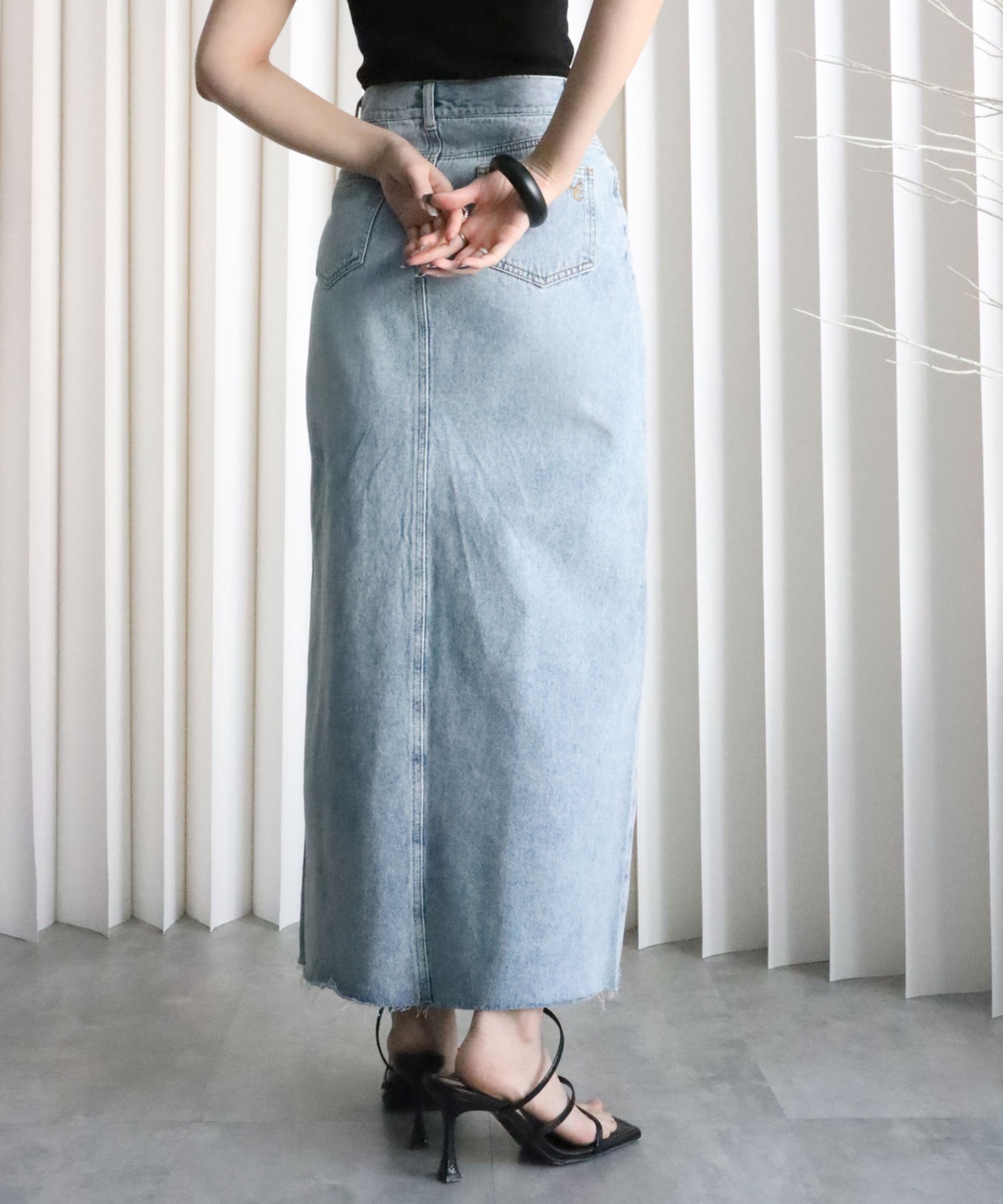 model：164cm. 着用サイズ：Mサイズ